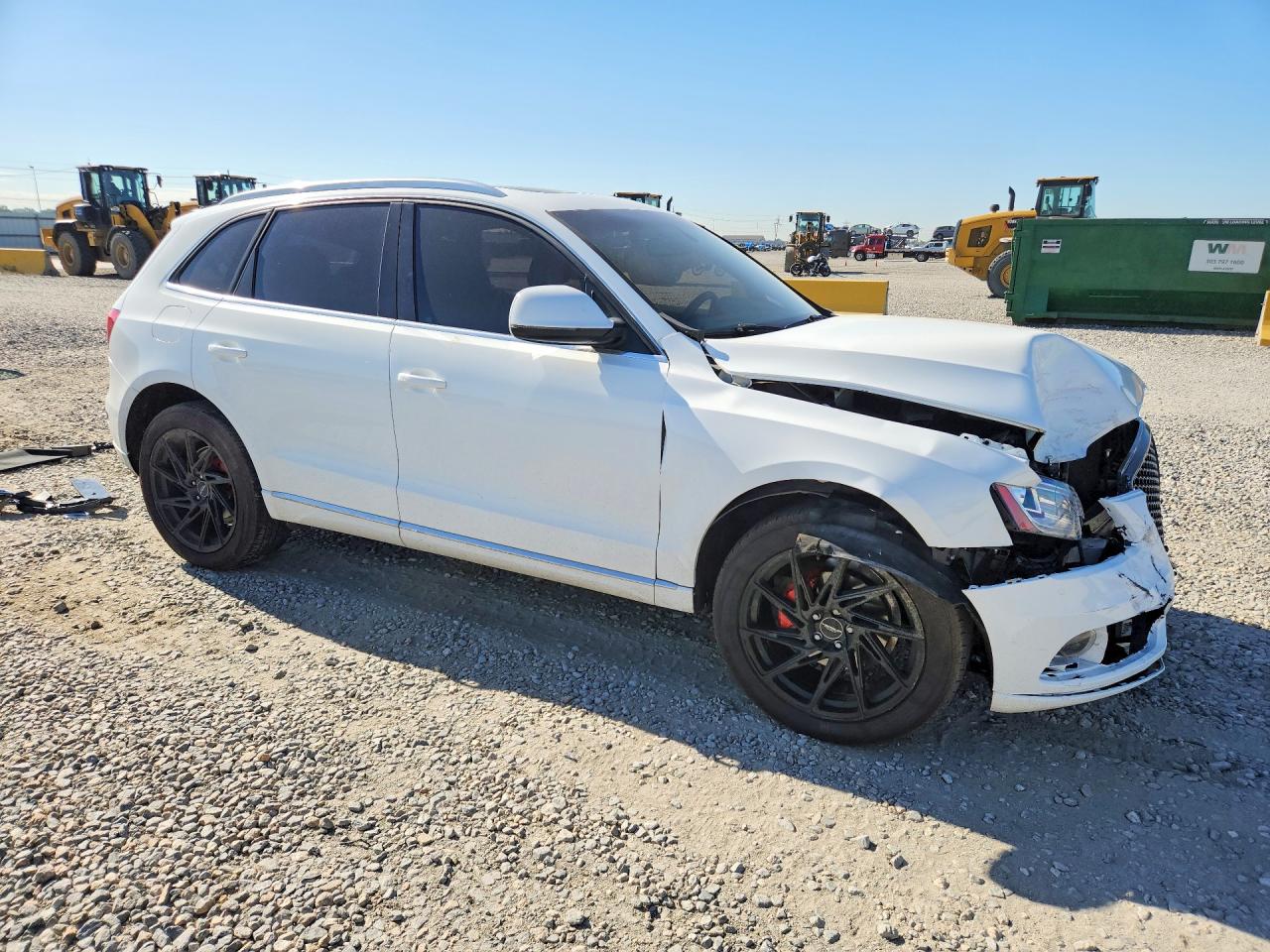 2014 Audi Q5 Premium White vin: WA1CFAFP0EA117353