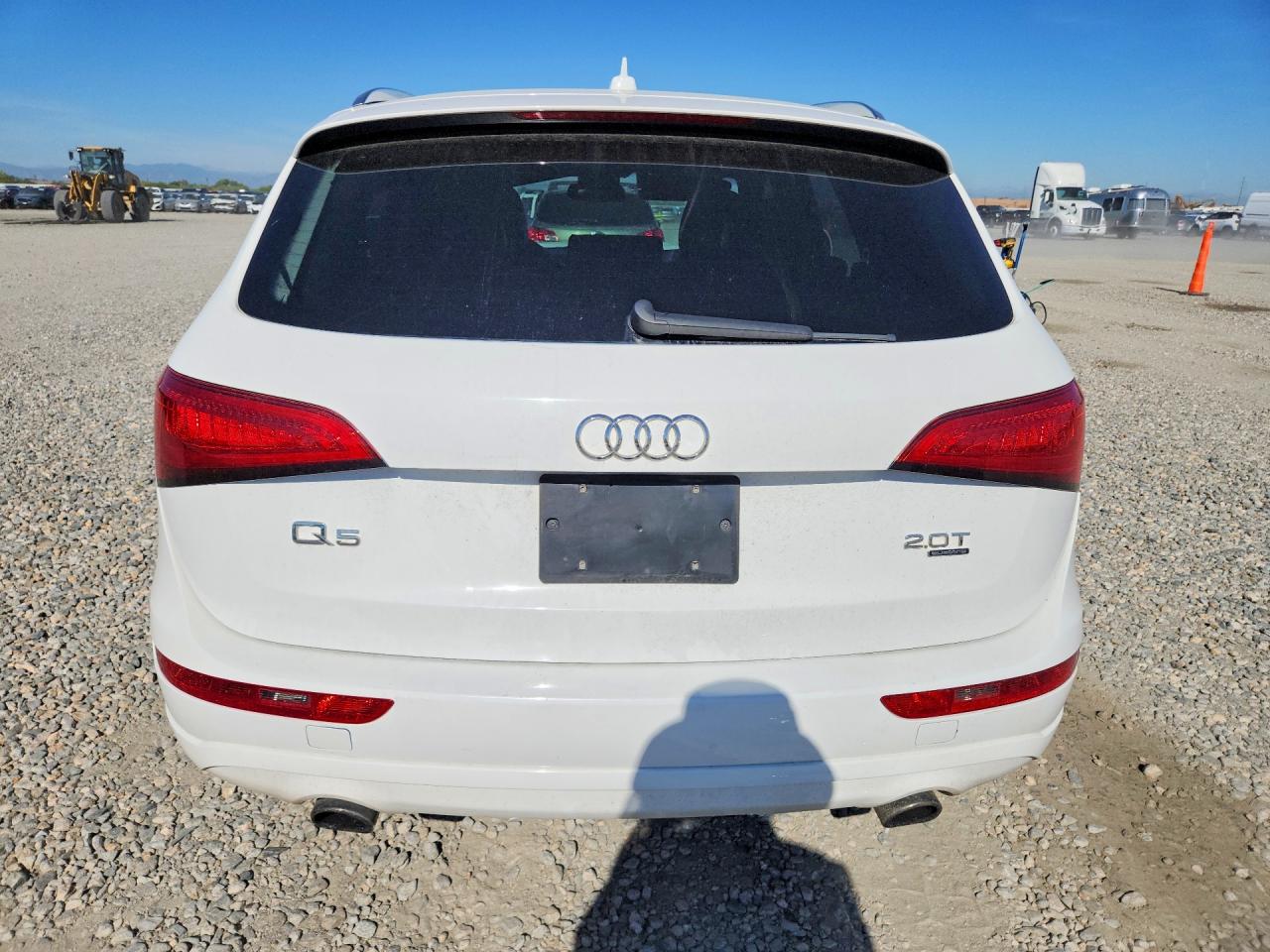 2014 Audi Q5 Premium White vin: WA1CFAFP0EA117353
