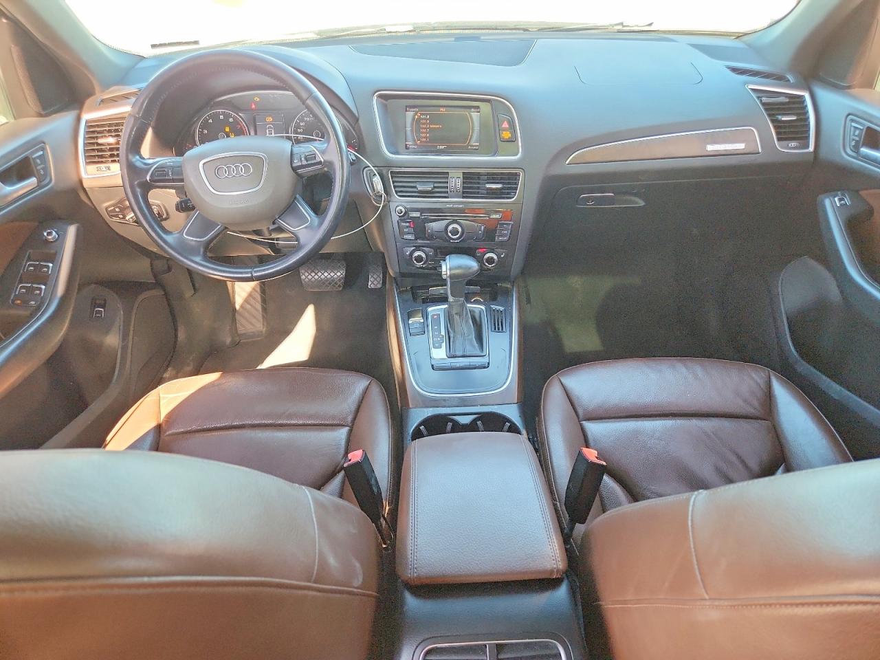 2014 Audi Q5 Premium White vin: WA1CFAFP0EA117353