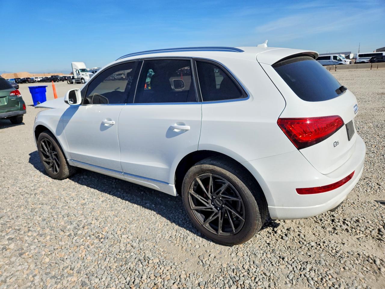 2014 Audi Q5 Premium White vin: WA1CFAFP0EA117353