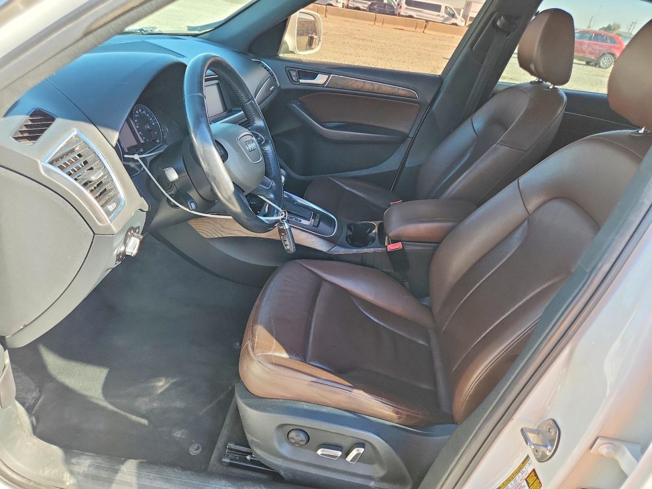 2014 Audi Q5 Premium White vin: WA1CFAFP0EA117353
