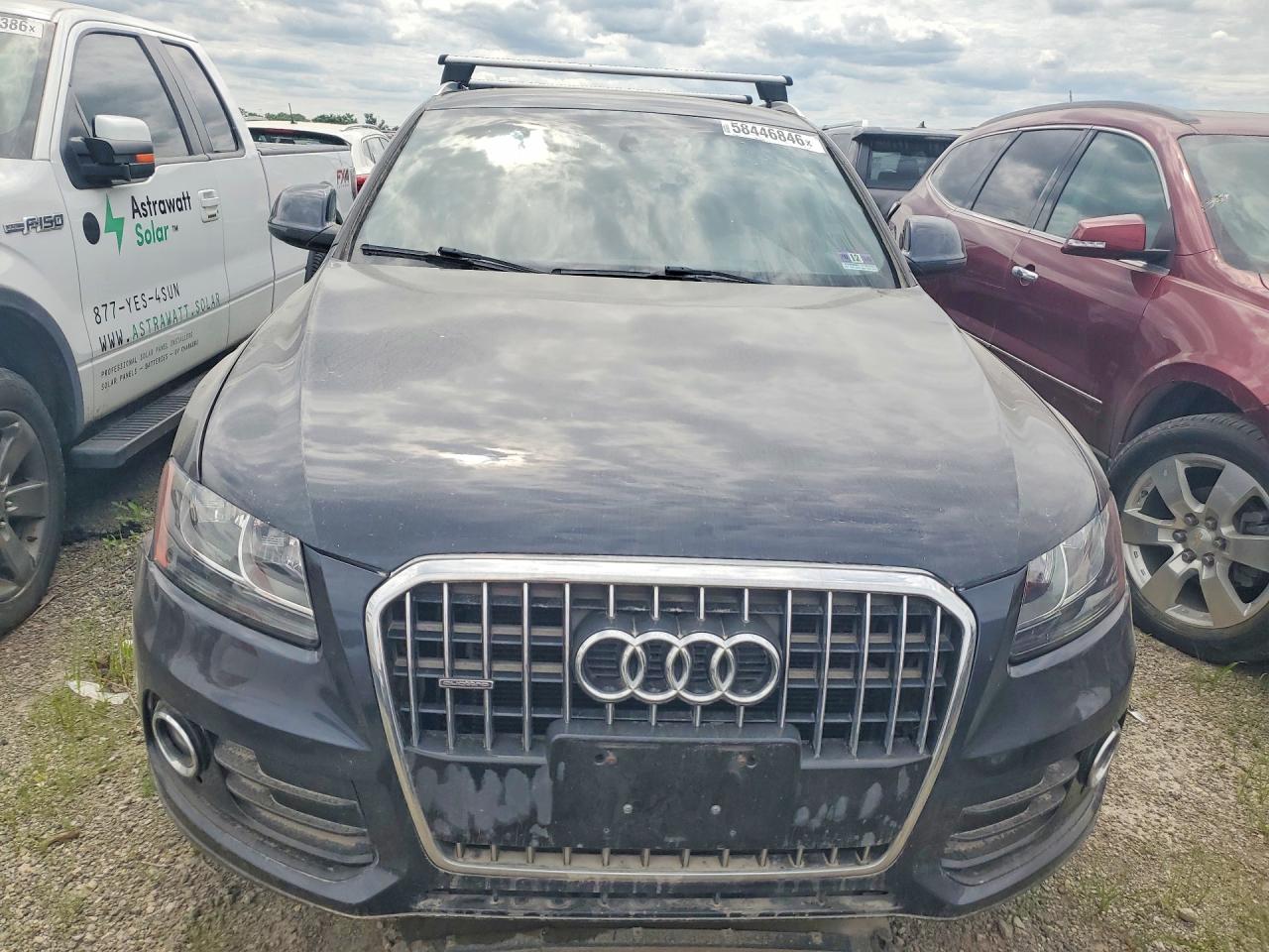 2014 Audi Q5 Premium Gray vin: WA1CFAFP0EA125355