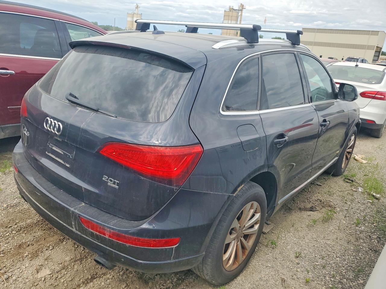 2014 Audi Q5 Premium Gray vin: WA1CFAFP0EA125355