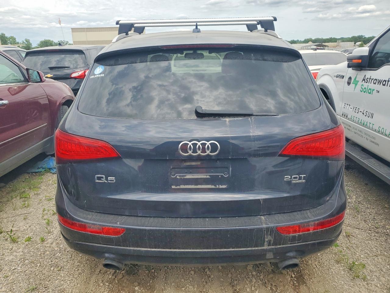 2014 Audi Q5 Premium Gray vin: WA1CFAFP0EA125355