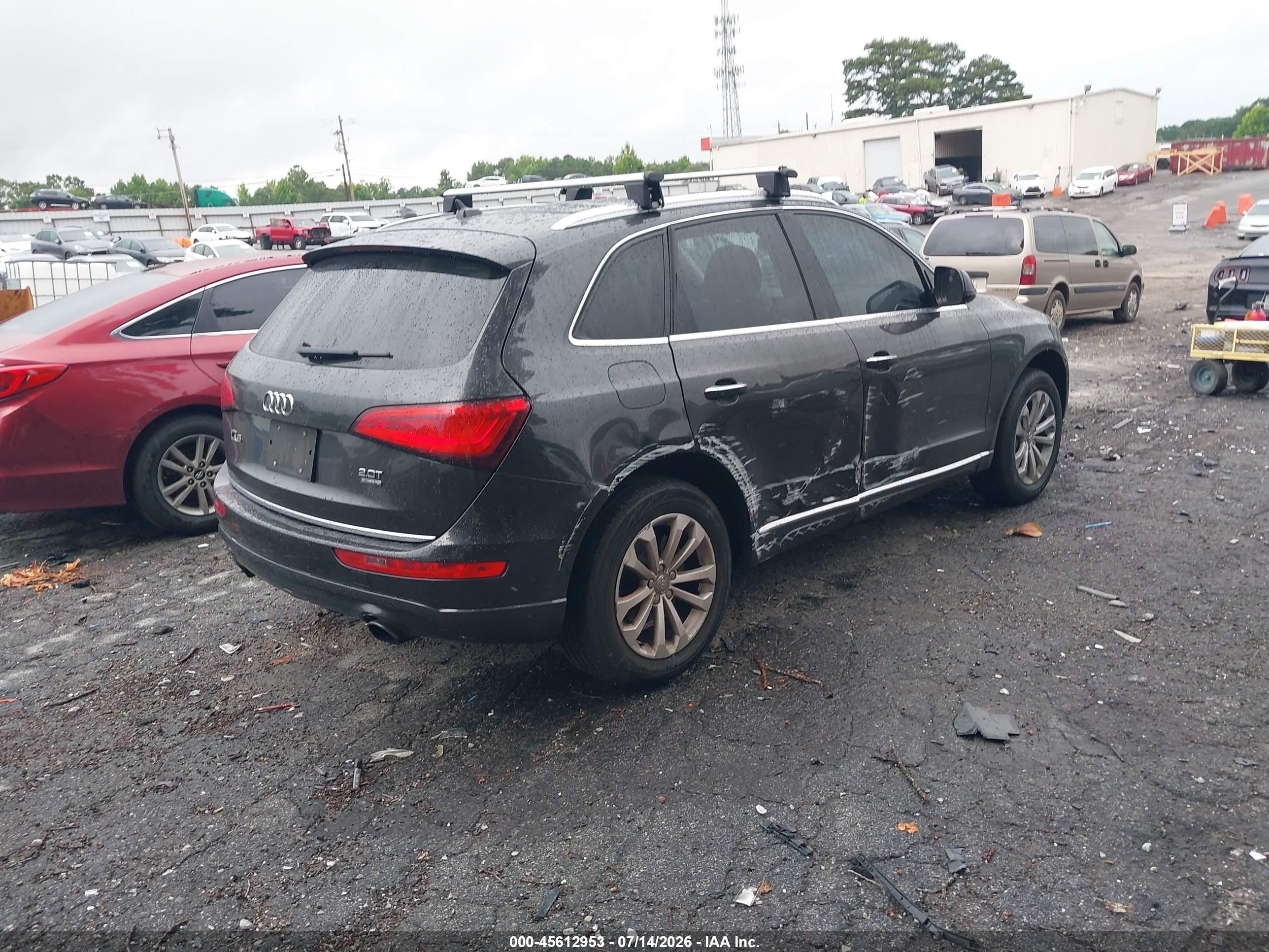 2015 Audi Q5 2.0t Premium Gray vin: WA1CFAFP0FA120142