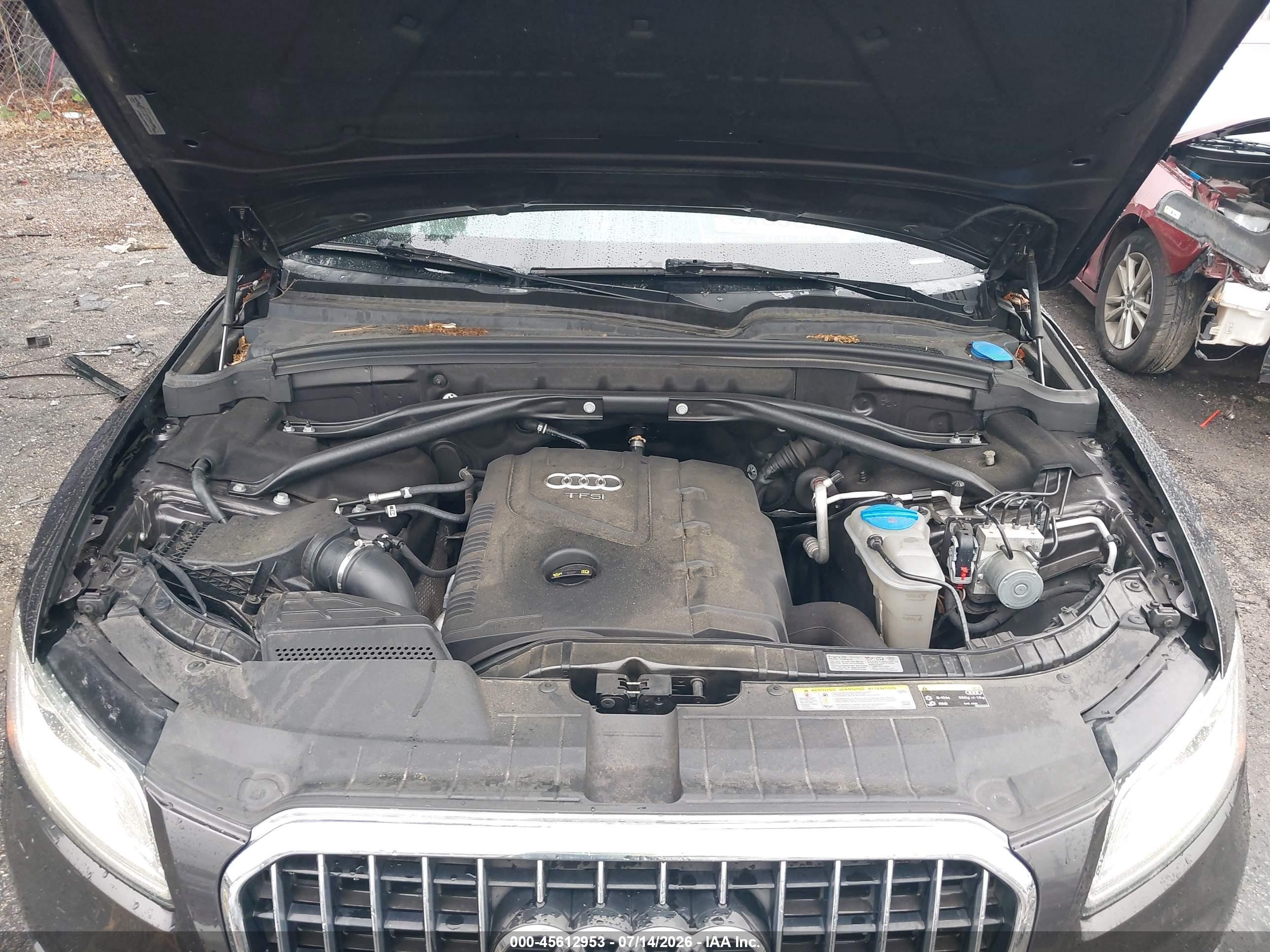 2015 Audi Q5 2.0t Premium Gray vin: WA1CFAFP0FA120142