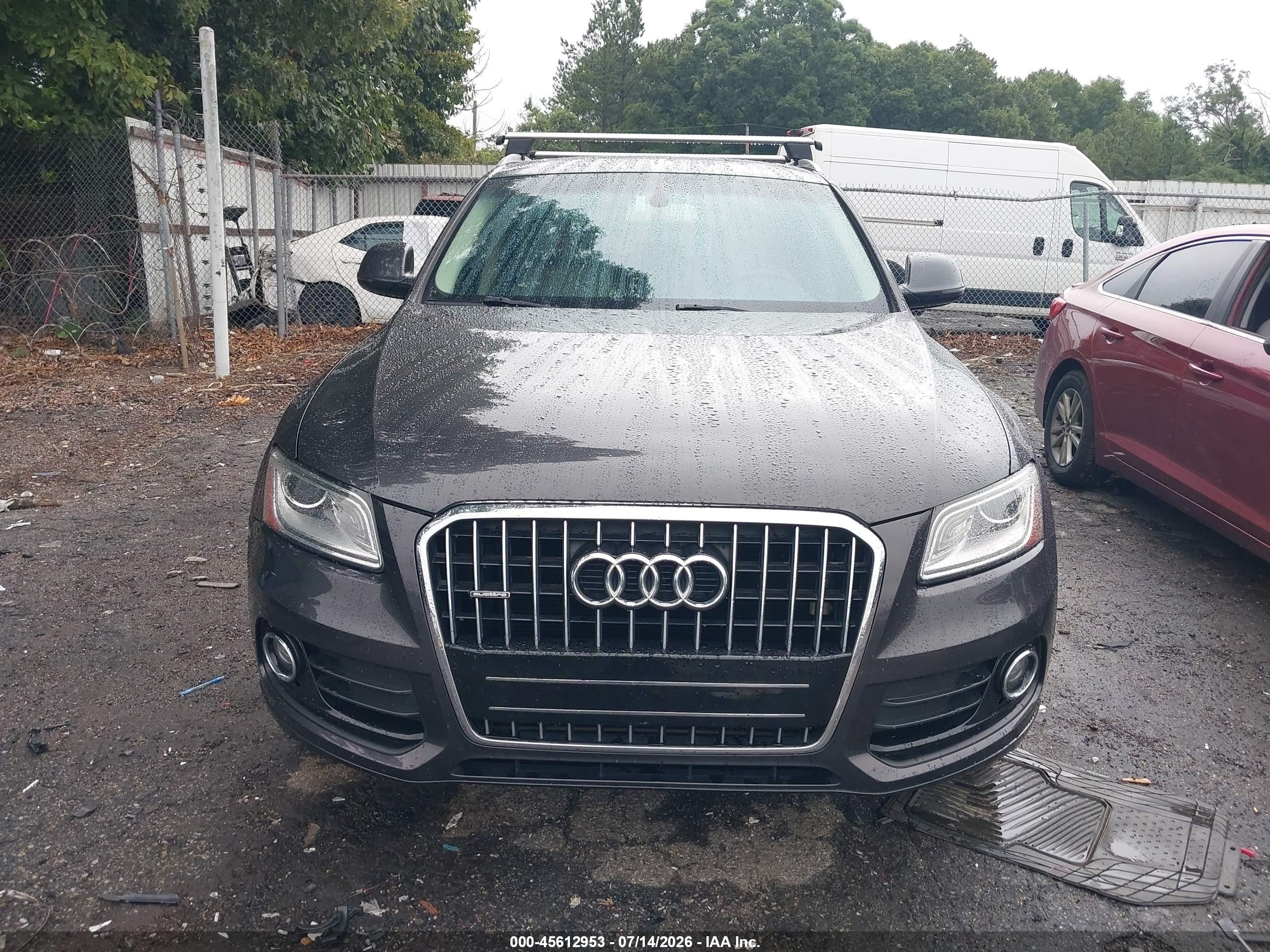 2015 Audi Q5 2.0t Premium Gray vin: WA1CFAFP0FA120142