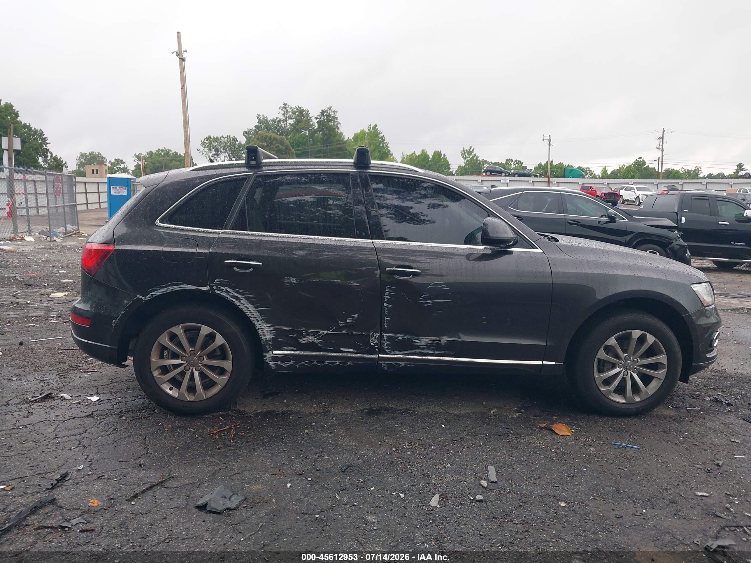 2015 Audi Q5 2.0t Premium Gray vin: WA1CFAFP0FA120142