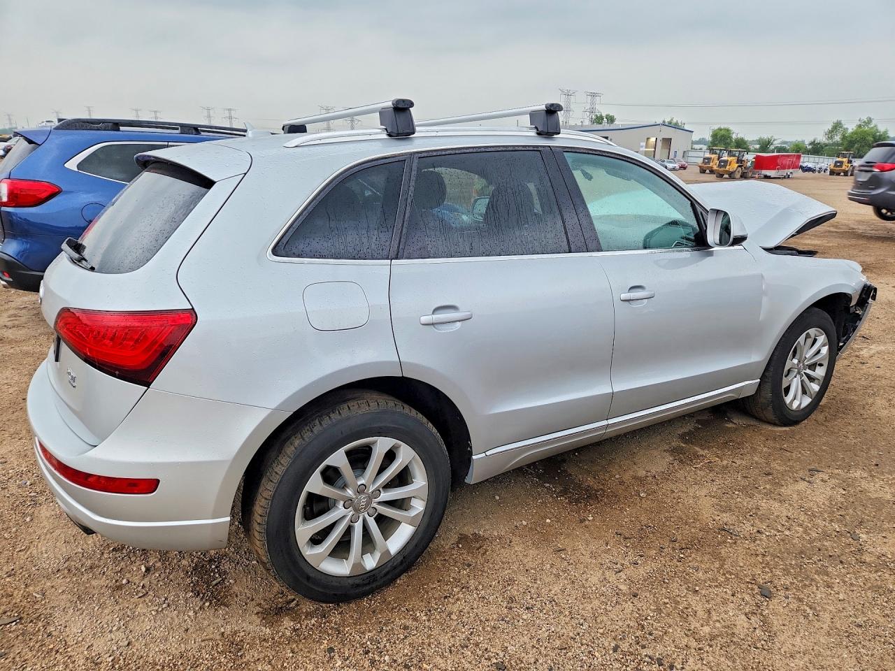 2013 Audi Q5 Premium Silver vin: WA1CFAFP1DA034979