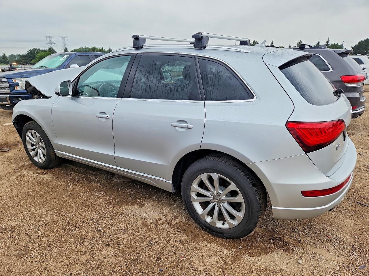 2013 Audi Q5 Premium Silver vin: WA1CFAFP1DA034979