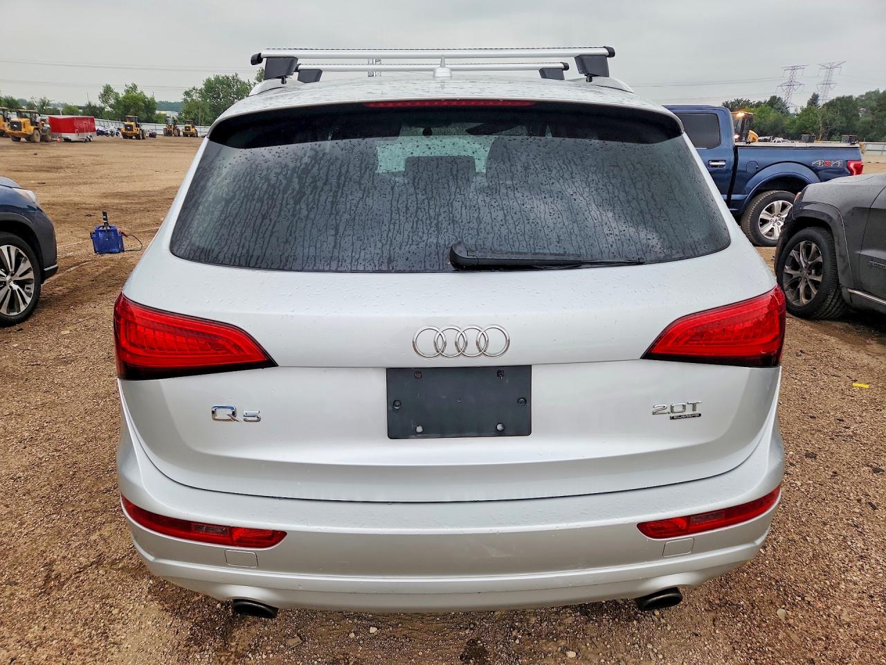 2013 Audi Q5 Premium Silver vin: WA1CFAFP1DA034979