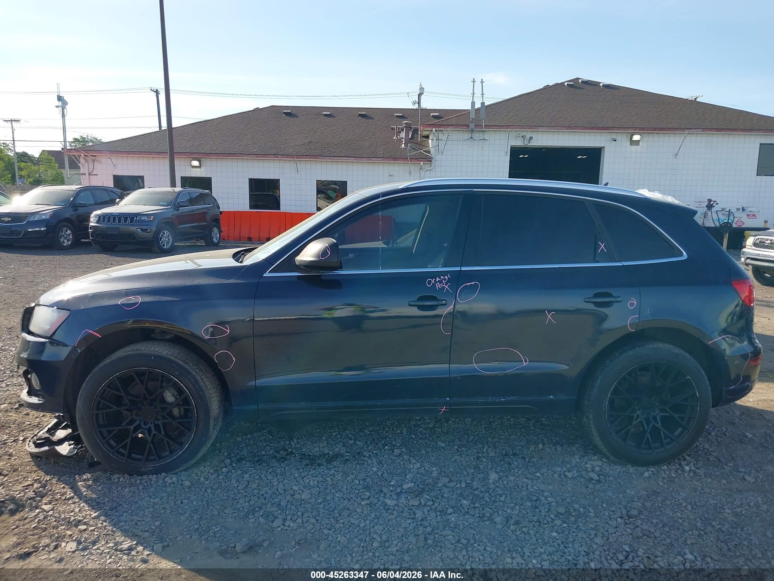 2014 Audi Q5 2.0t Premium Black vin: WA1CFAFP1EA036846