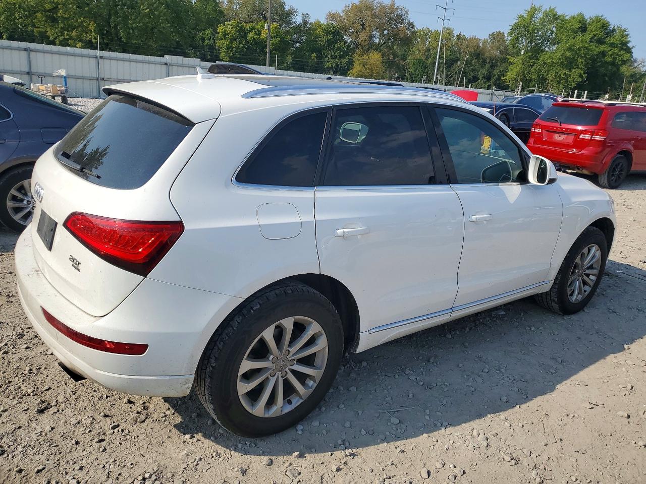 2014 Audi Q5 Premium White vin: WA1CFAFP1EA038046