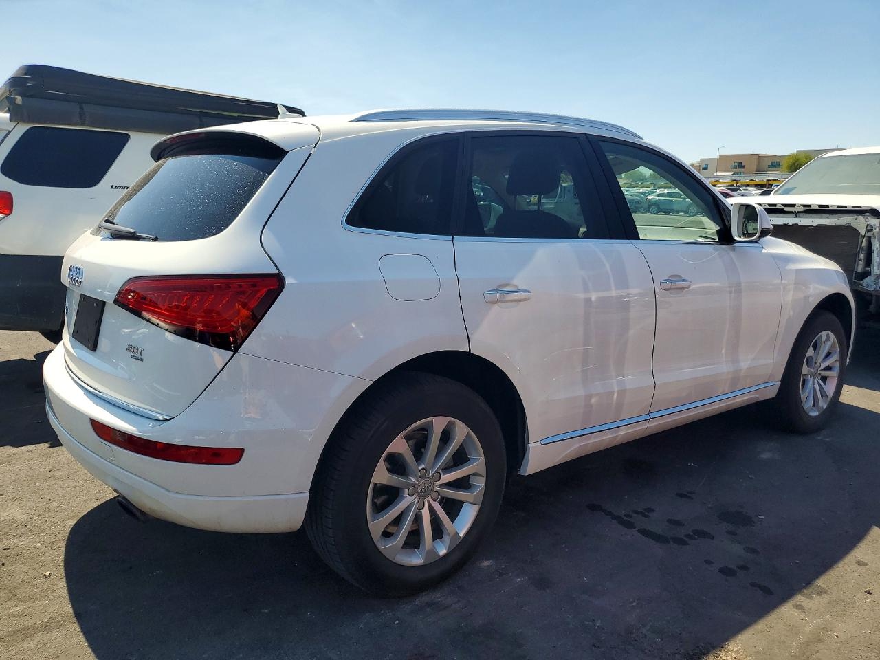 2015 Audi Q5 Premium White vin: WA1CFAFP1FA039876