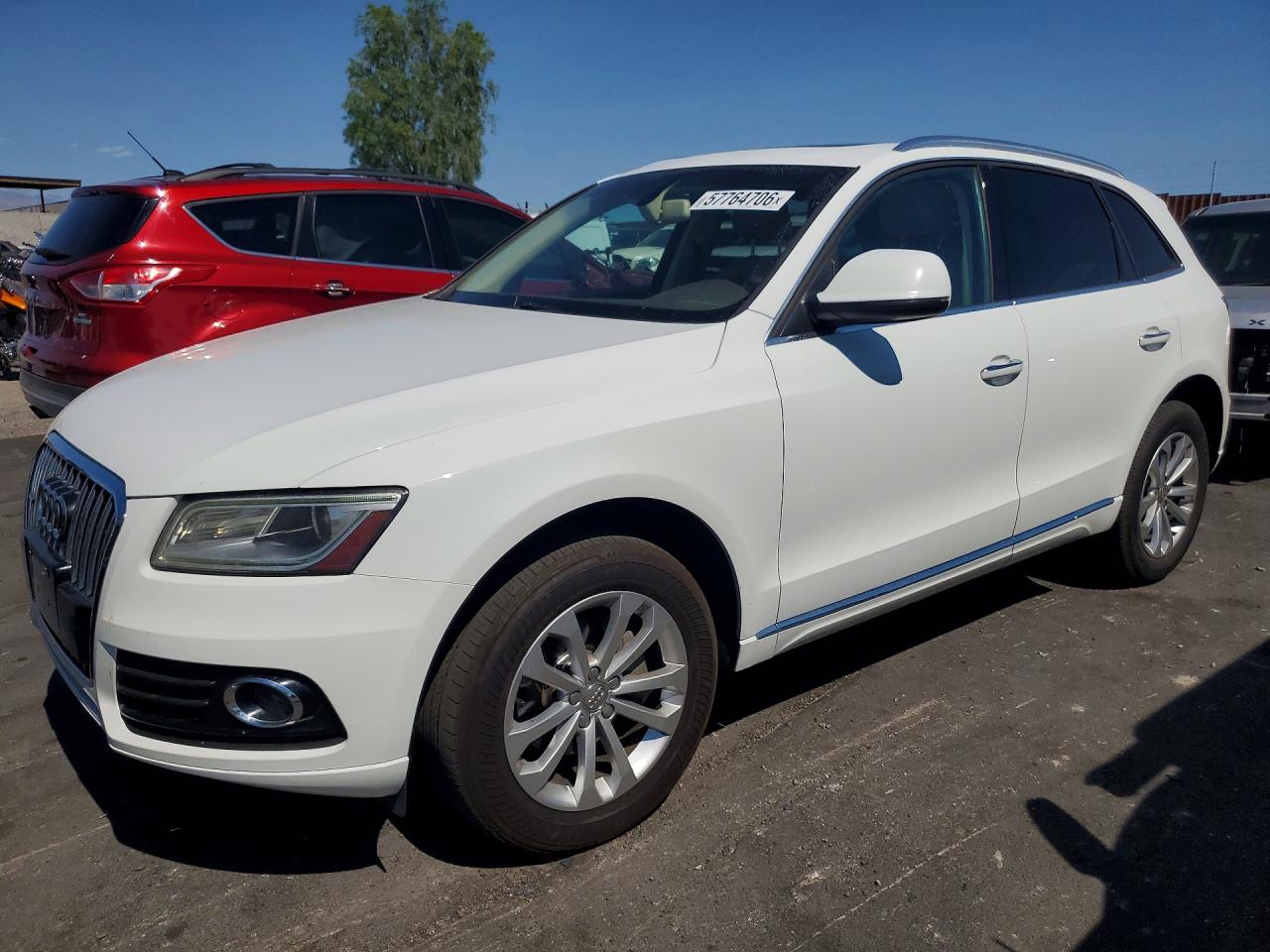 2015 Audi Q5 Premium White vin: WA1CFAFP1FA039876