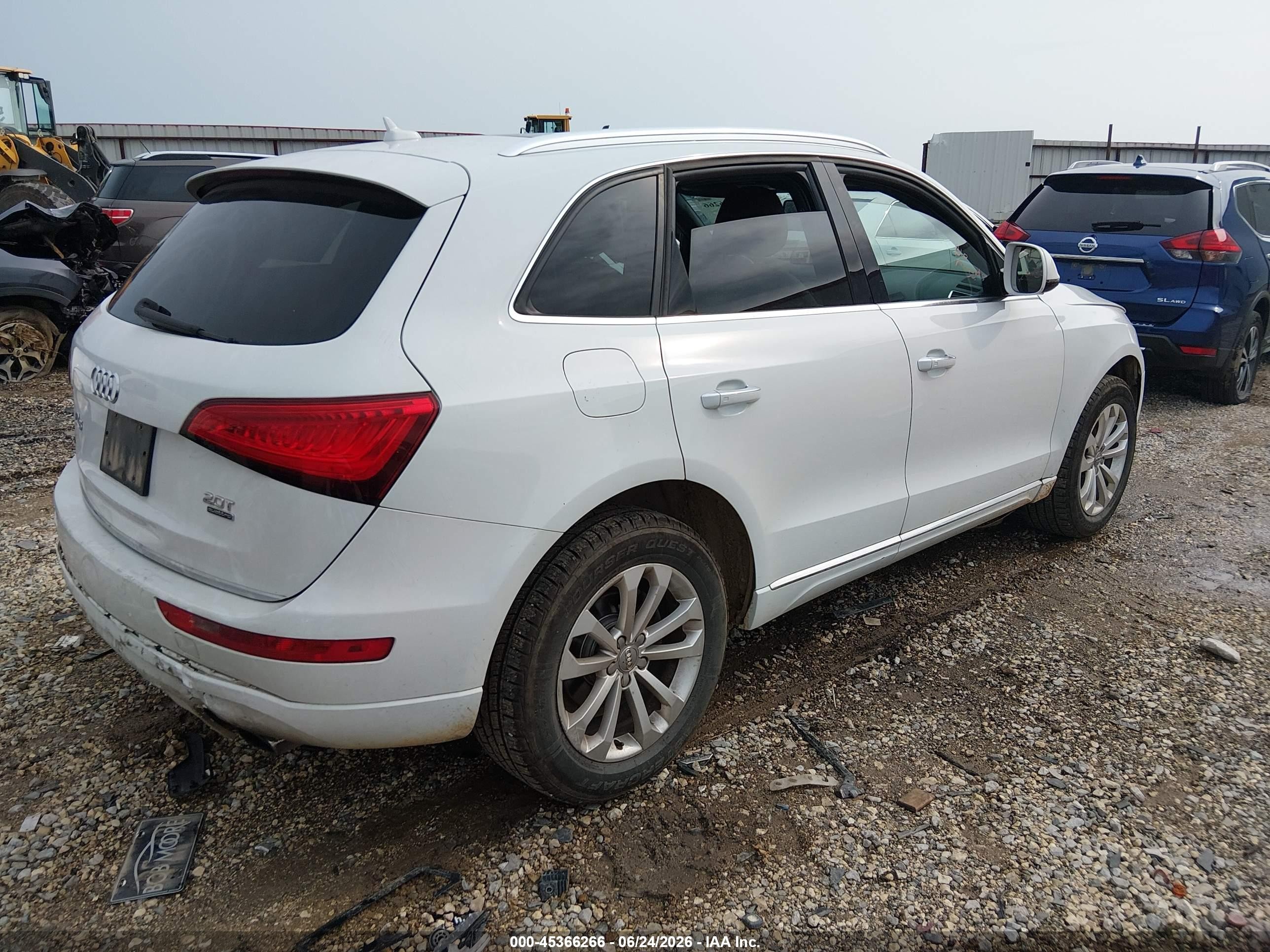 2015 Audi Q5 2.0t Premium White vin: WA1CFAFP1FA119212