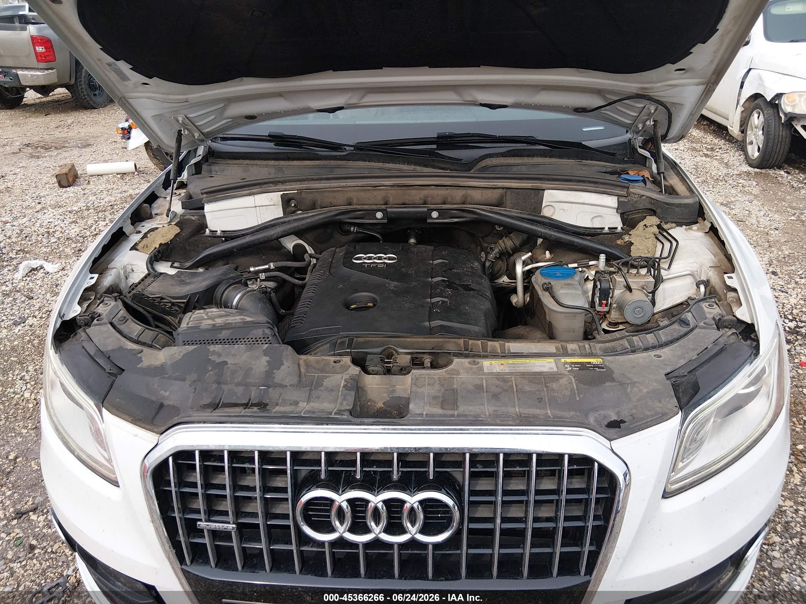 2015 Audi Q5 2.0t Premium White vin: WA1CFAFP1FA119212