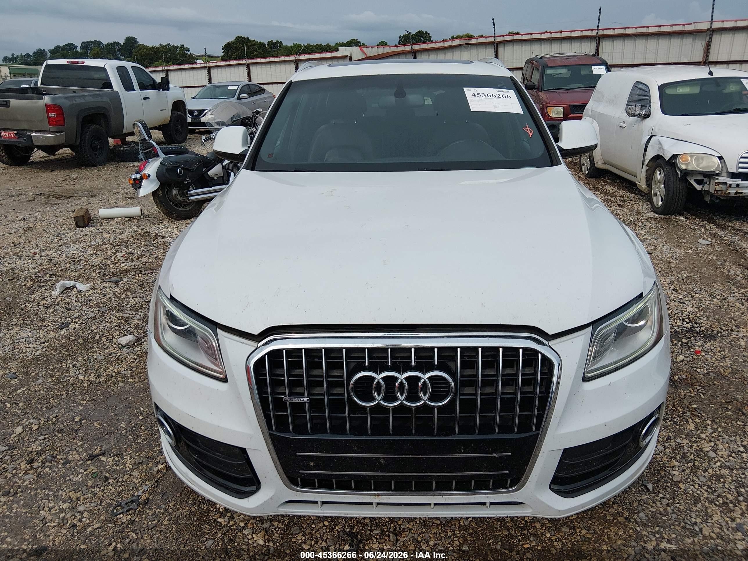 2015 Audi Q5 2.0t Premium White vin: WA1CFAFP1FA119212