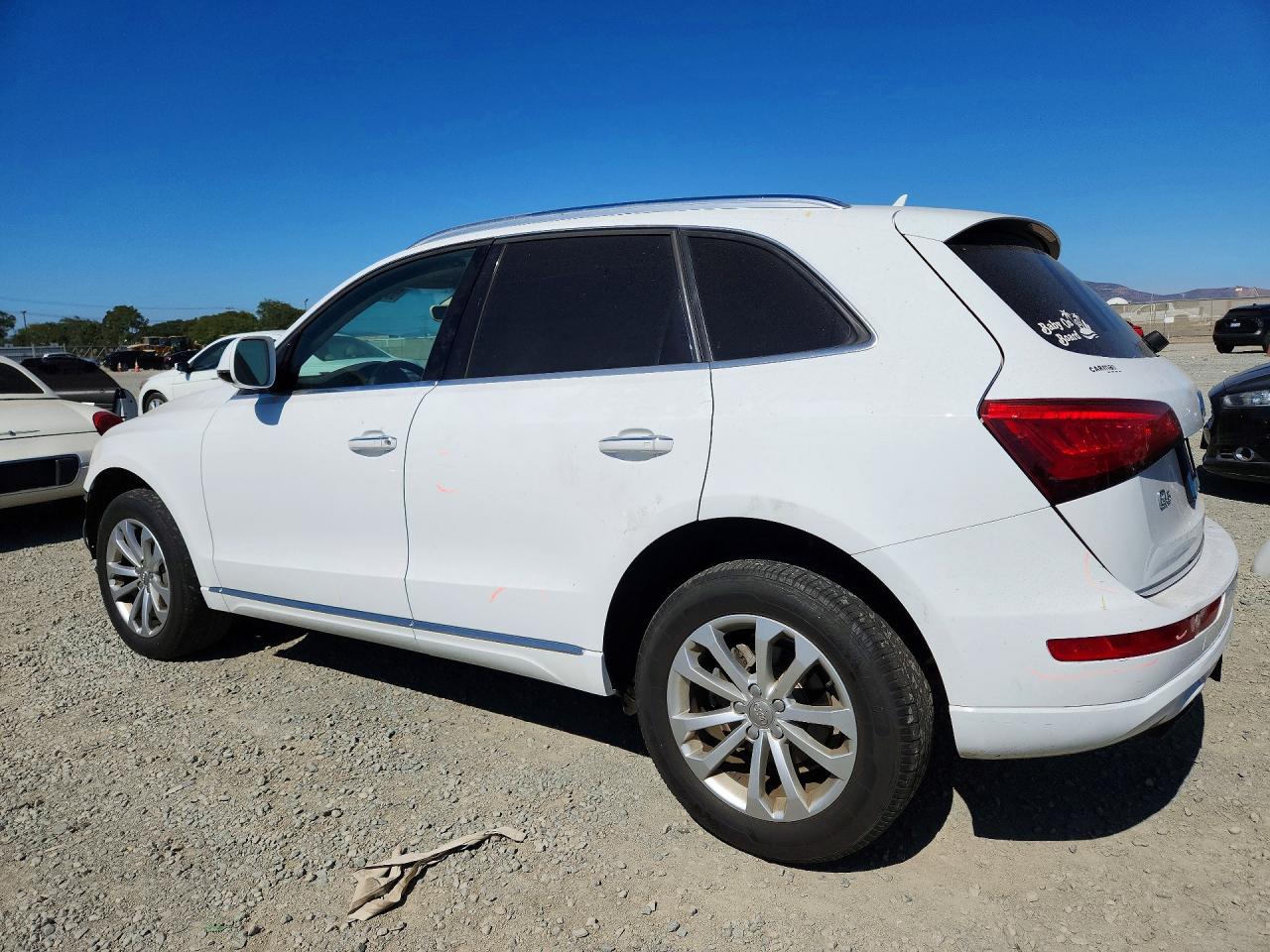 2015 Audi Q5 Premium White vin: WA1CFAFP1FA138990
