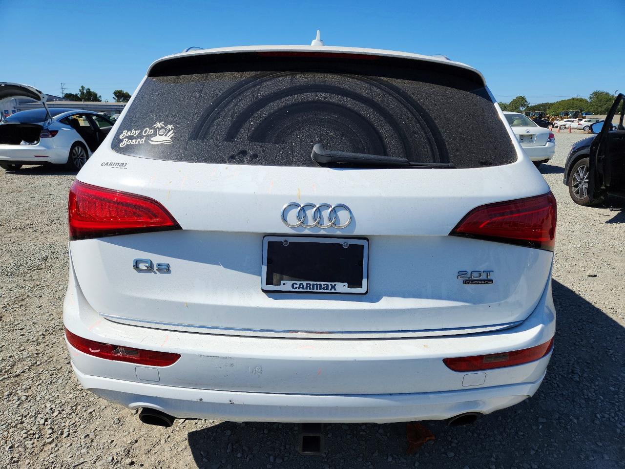 2015 Audi Q5 Premium White vin: WA1CFAFP1FA138990