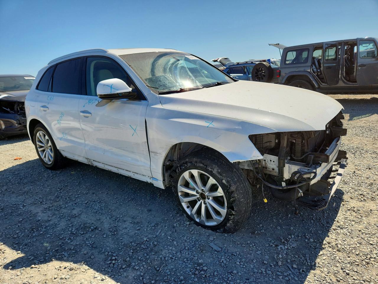 2015 Audi Q5 Premium White vin: WA1CFAFP1FA138990