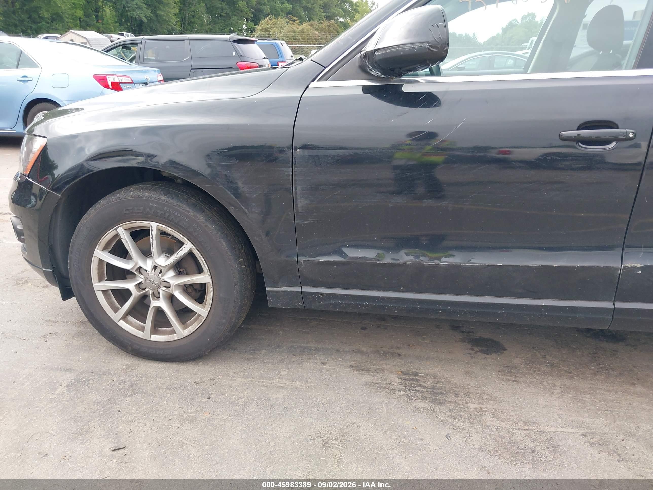 2011 Audi Q5 2.0t Premium Black vin: WA1CFAFP2BA018223