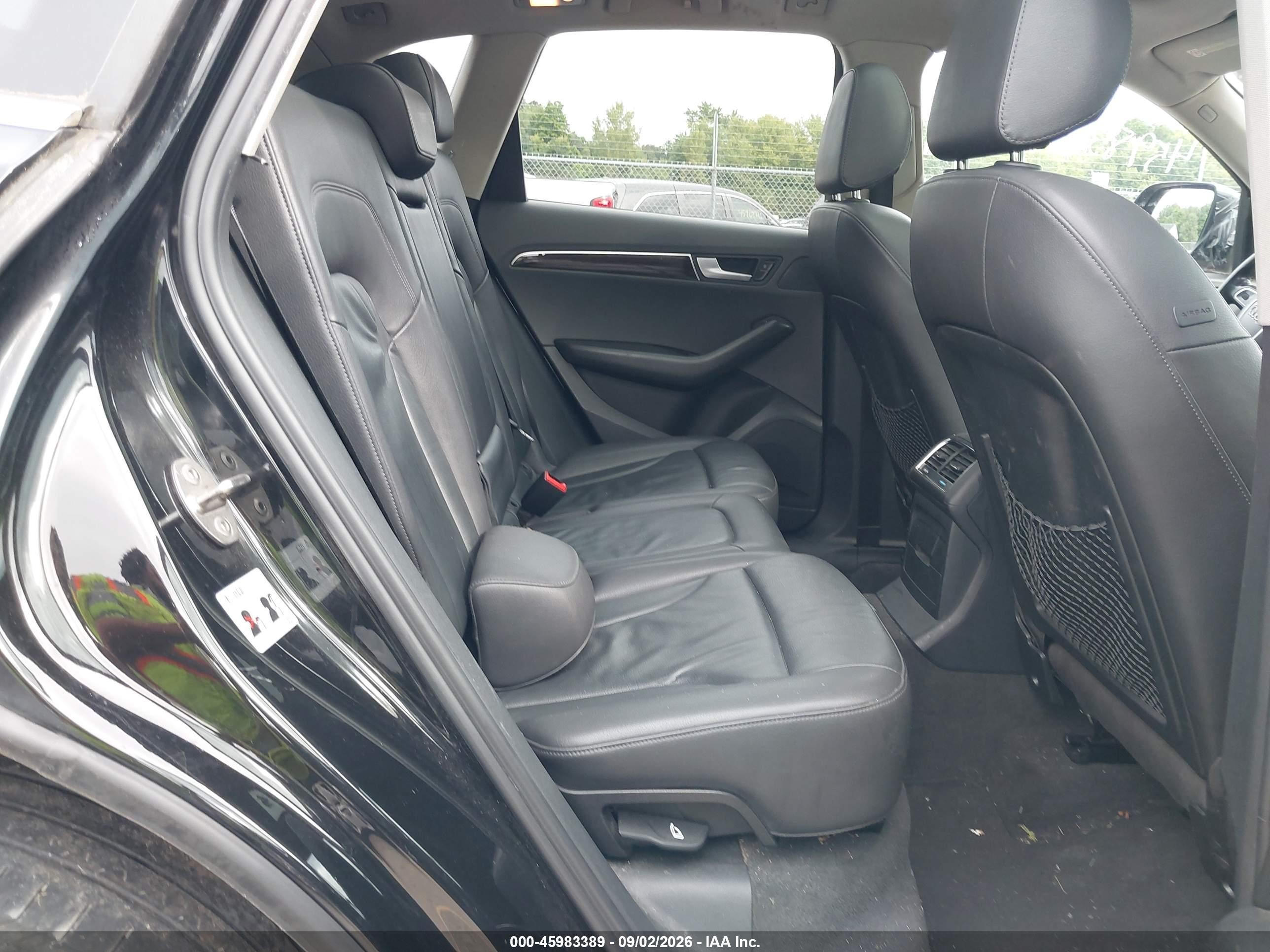 2011 Audi Q5 2.0t Premium Black vin: WA1CFAFP2BA018223