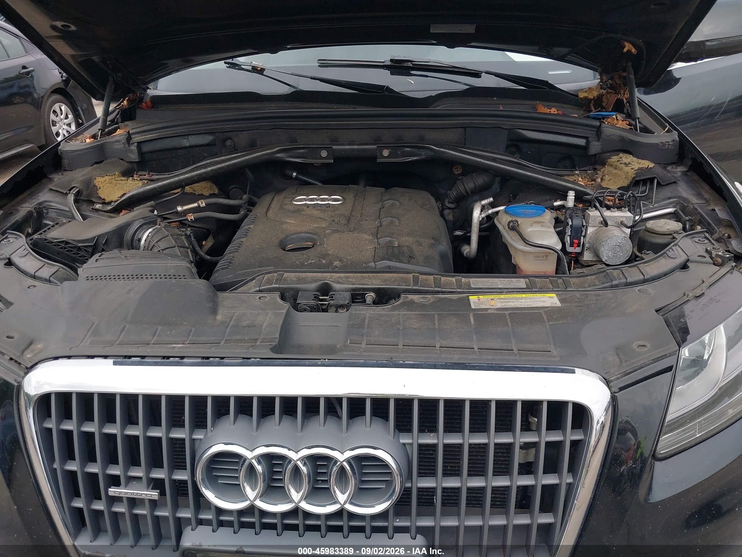 2011 Audi Q5 2.0t Premium Black vin: WA1CFAFP2BA018223