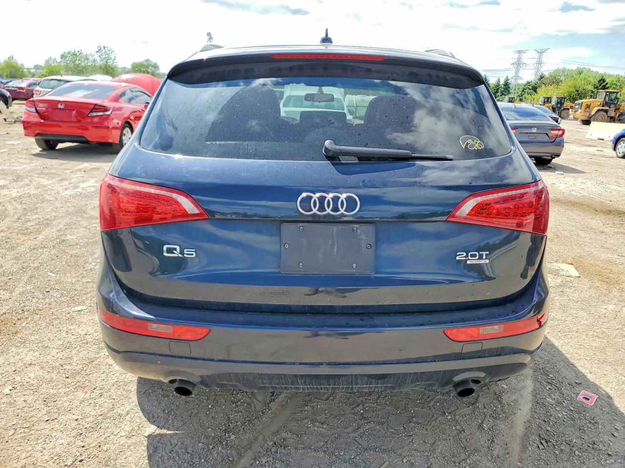 2011 Audi Q5 Premium Серый vin: WA1CFAFP2BA104924