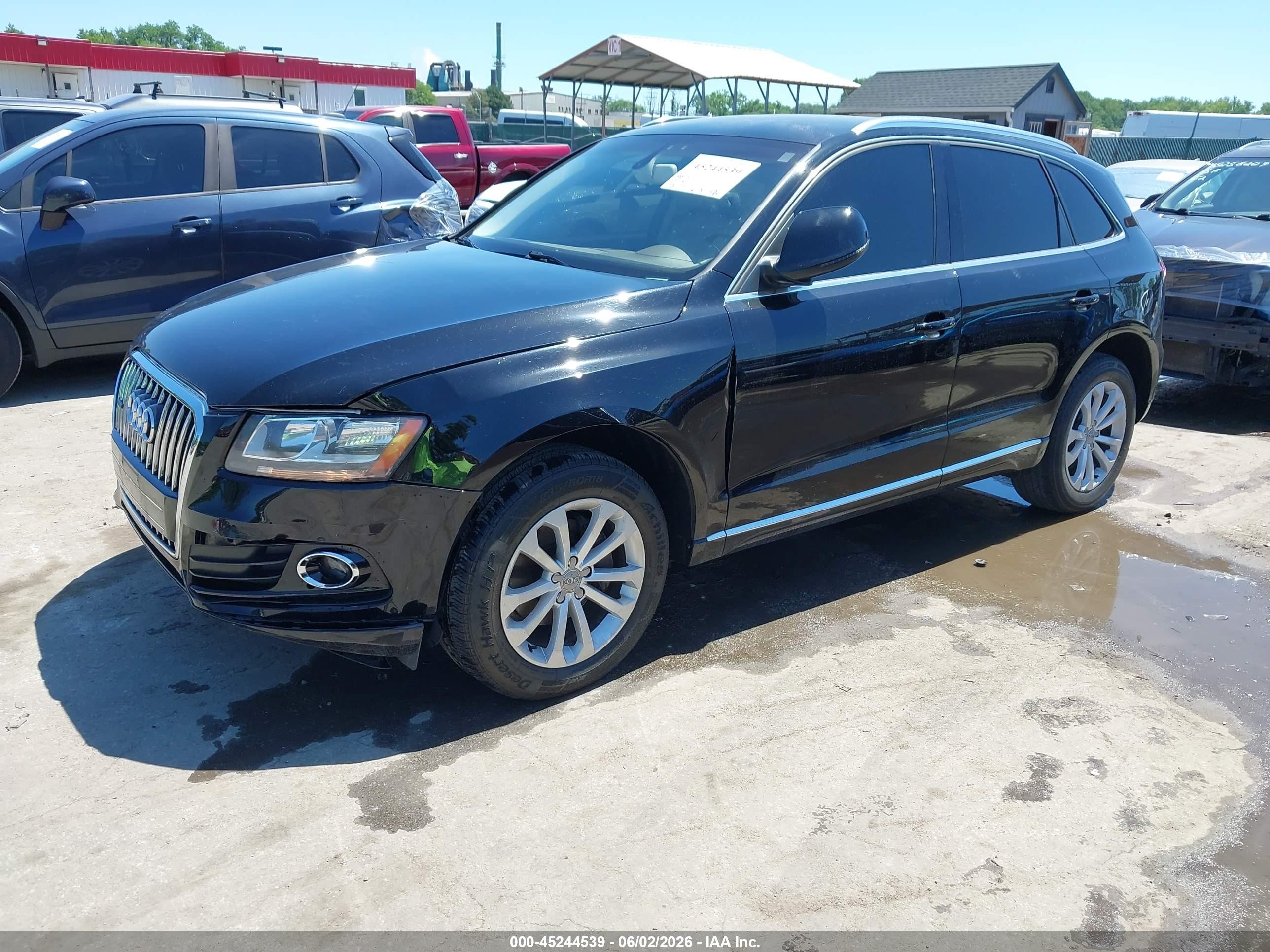 2014 Audi Q5 2.0t Premium Black vin: WA1CFAFP2EA053171