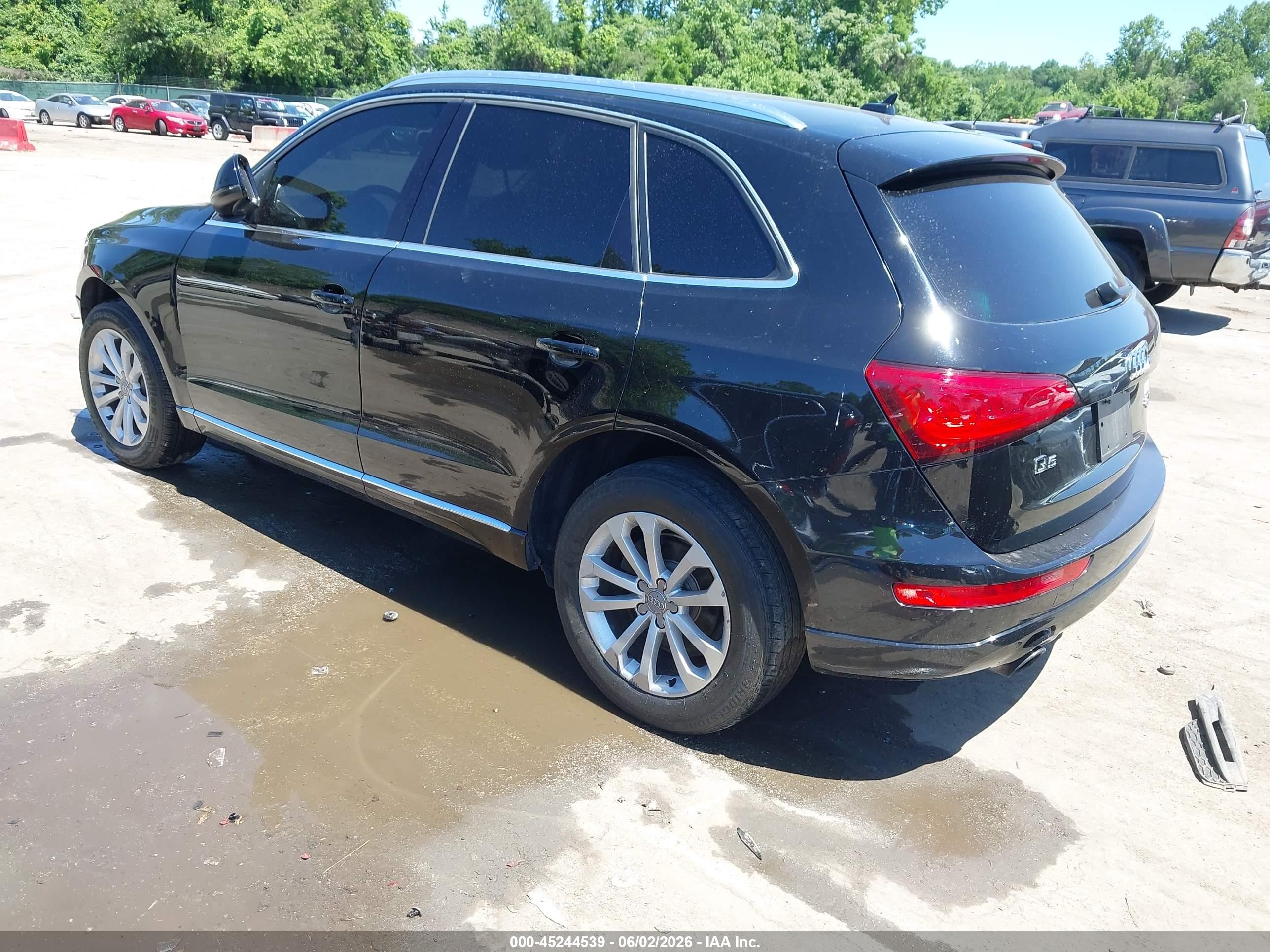 2014 Audi Q5 2.0t Premium Black vin: WA1CFAFP2EA053171