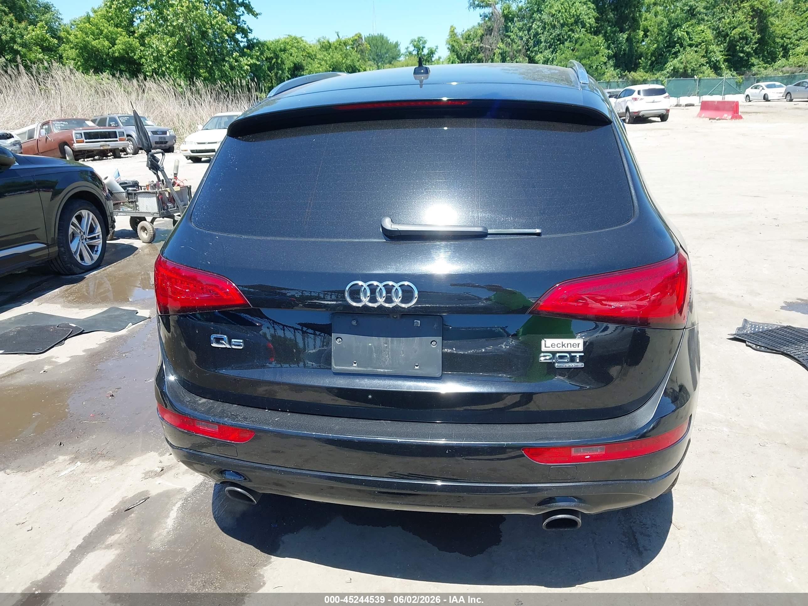 2014 Audi Q5 2.0t Premium Black vin: WA1CFAFP2EA053171