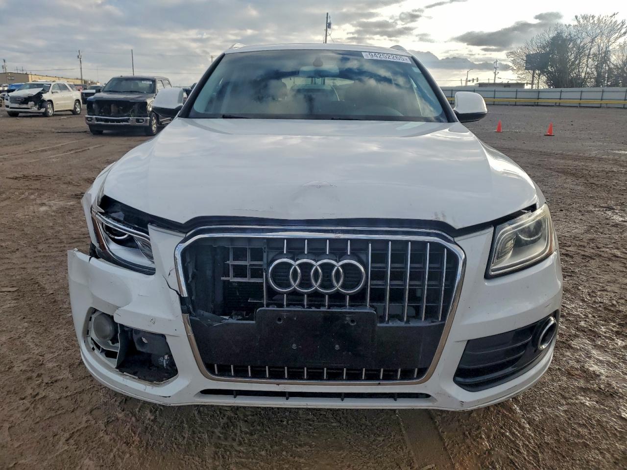 2015 Audi Q5 Premium White vin: WA1CFAFP2FA136391