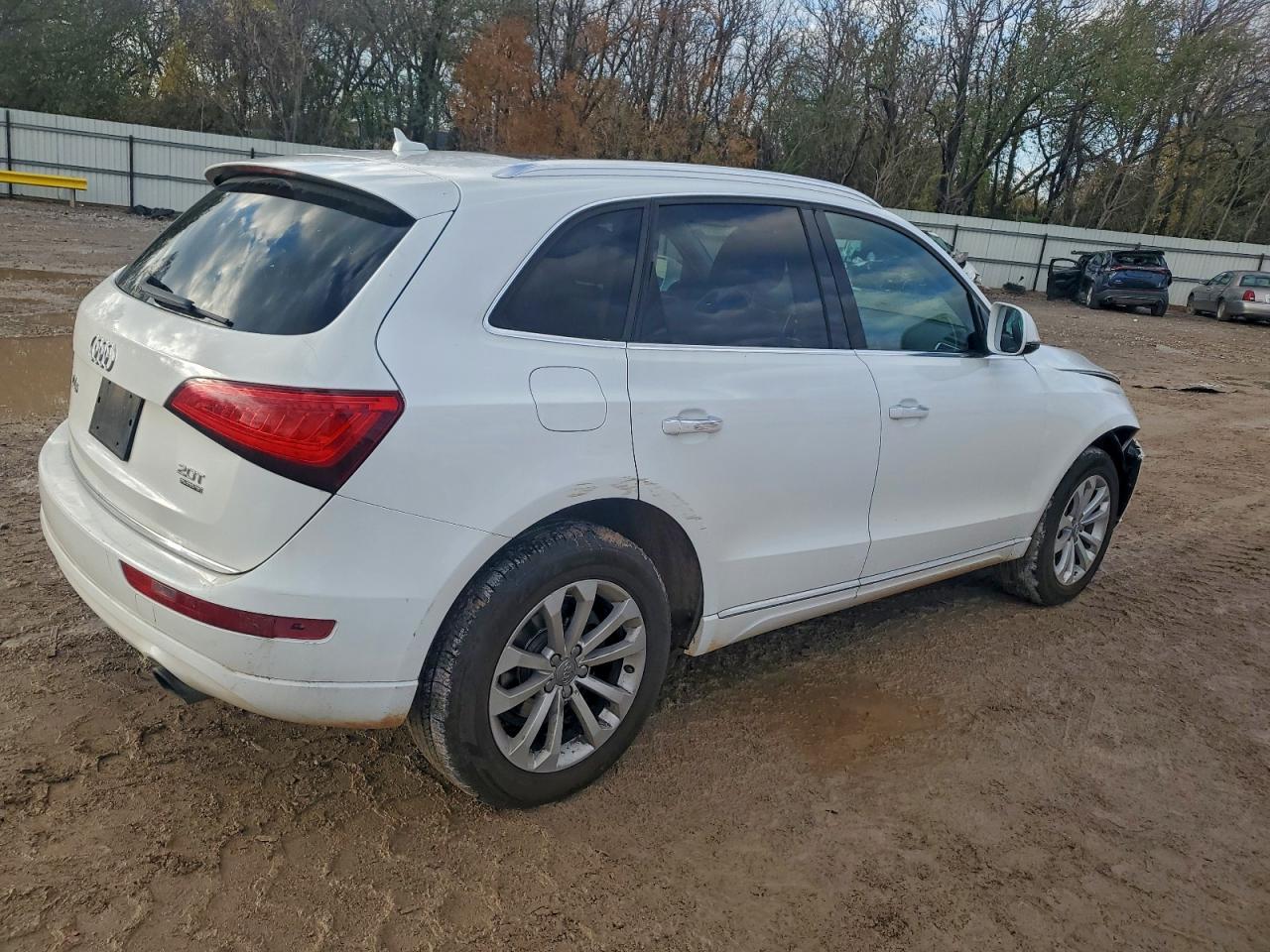 2015 Audi Q5 Premium White vin: WA1CFAFP2FA136391