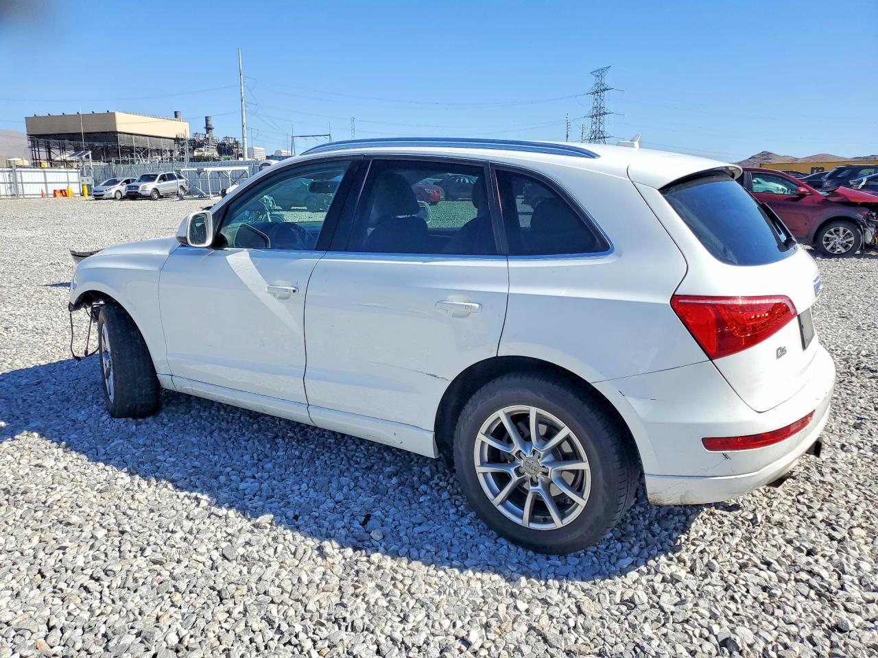 2011 Audi Q5 Premium White vin: WA1CFAFP3BA043552