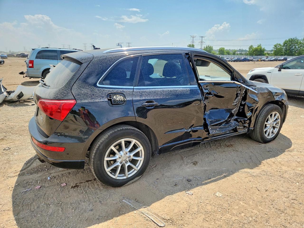 2012 Audi Q5 Premium Black vin: WA1CFAFP3CA060823