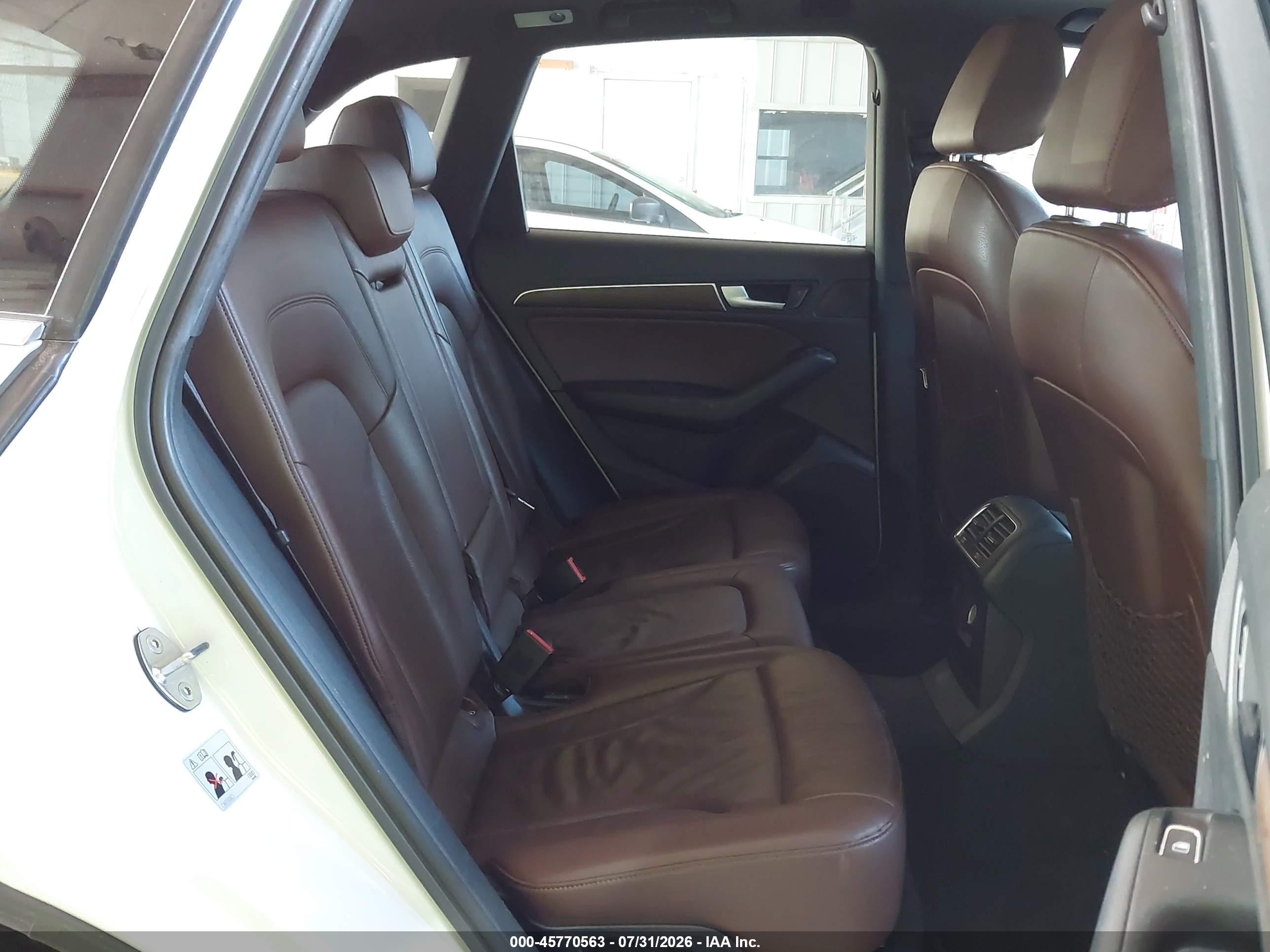 2013 Audi Q5 2.0t Premium White vin: WA1CFAFP3DA041674