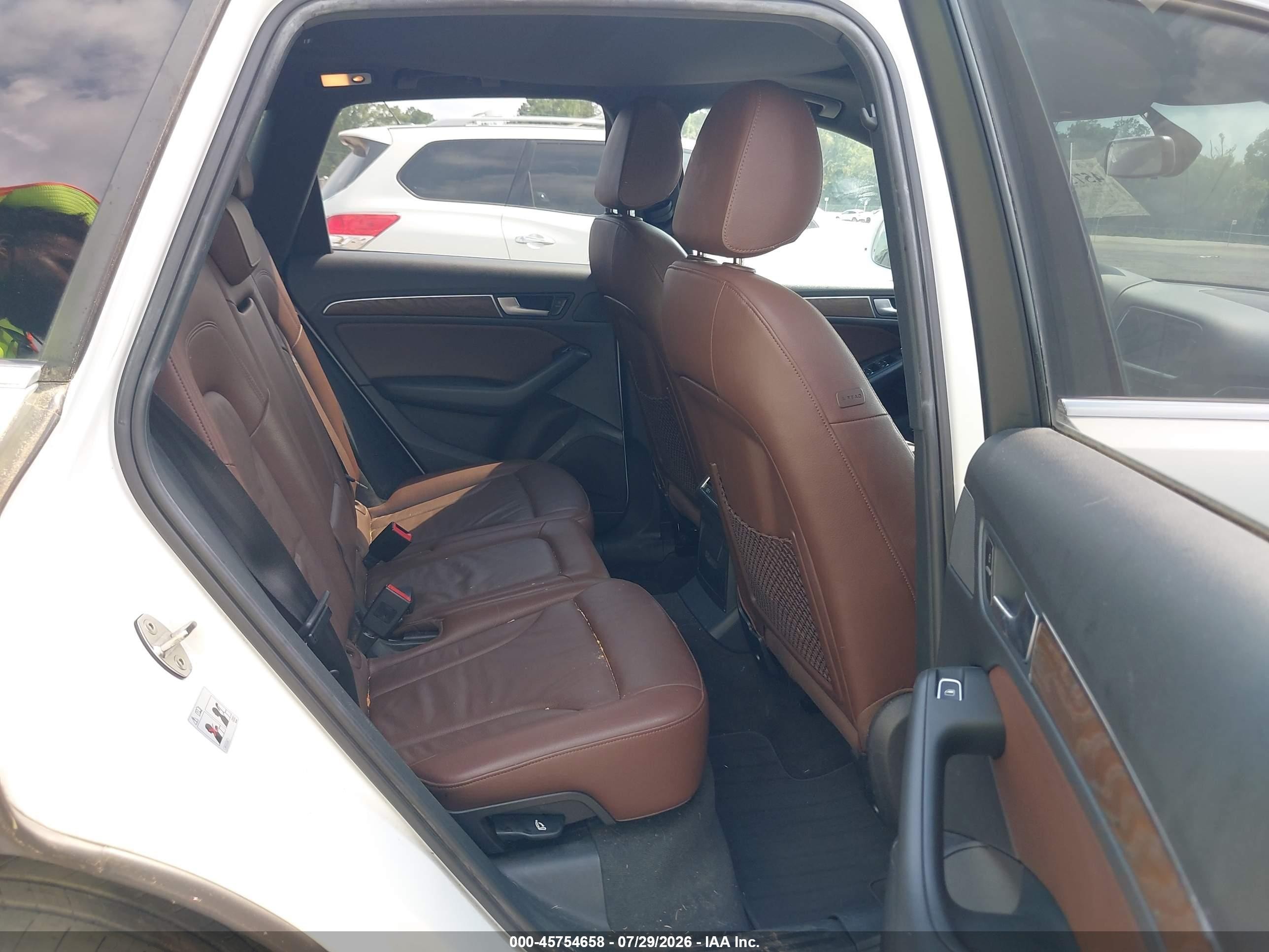 2014 Audi Q5 2.0t Premium White vin: WA1CFAFP3EA007283