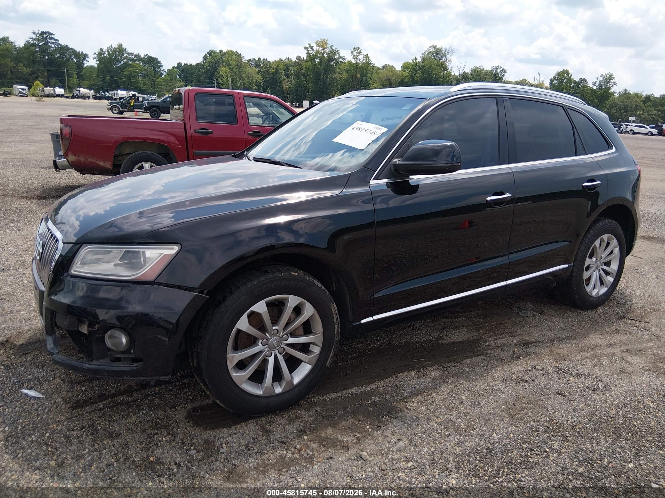 2015 Audi Q5 2.0t Premium Черный vin: WA1CFAFP3FA059465