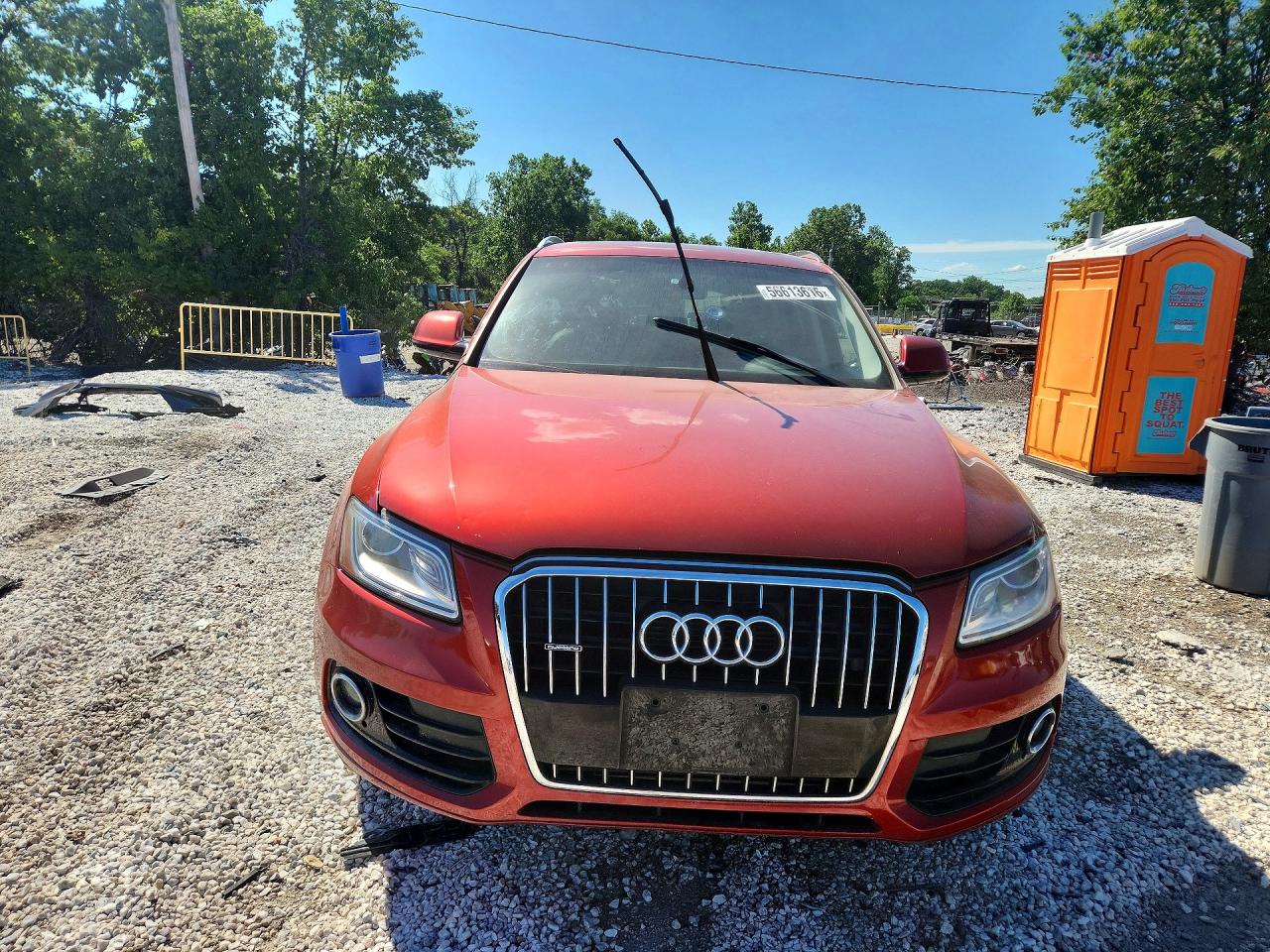 2015 Audi Q5 Premium Red vin: WA1CFAFP3FA143009