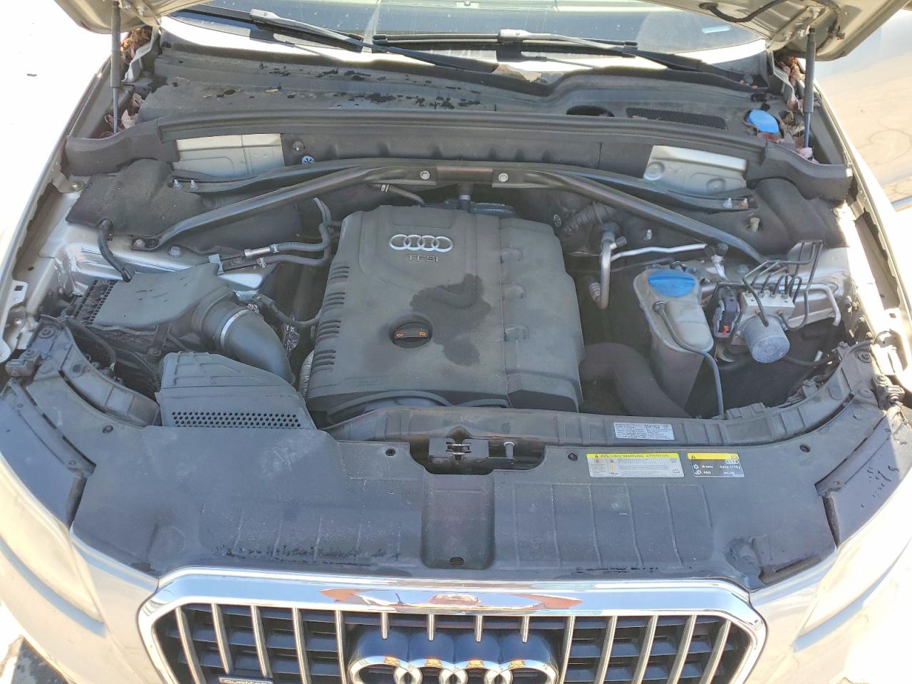 2013 Audi Q5 Premium Серебряный vin: WA1CFAFP4DA054109