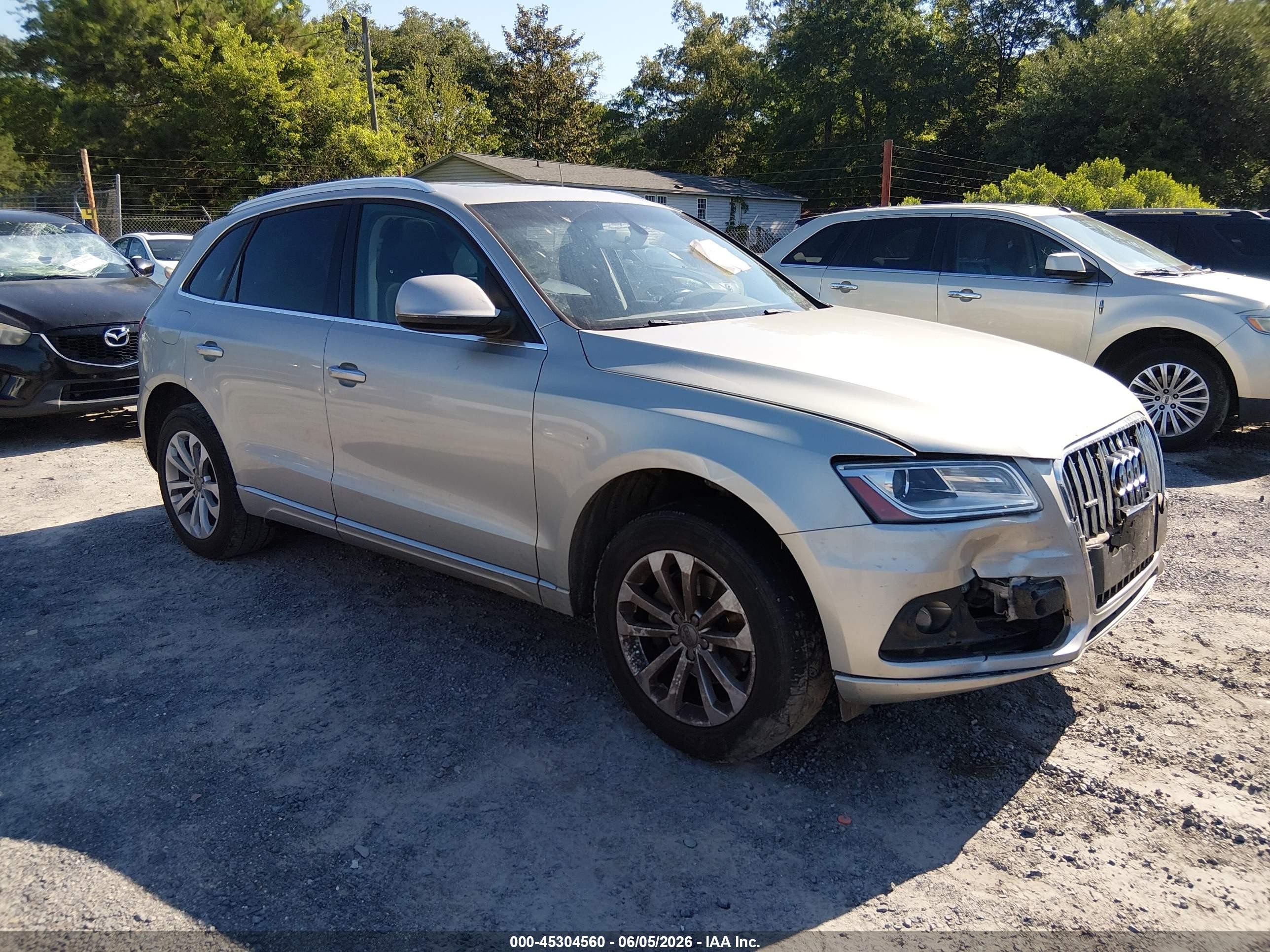 2015 Audi Q5 2.0t Premium Beige vin: WA1CFAFP4FA030539
