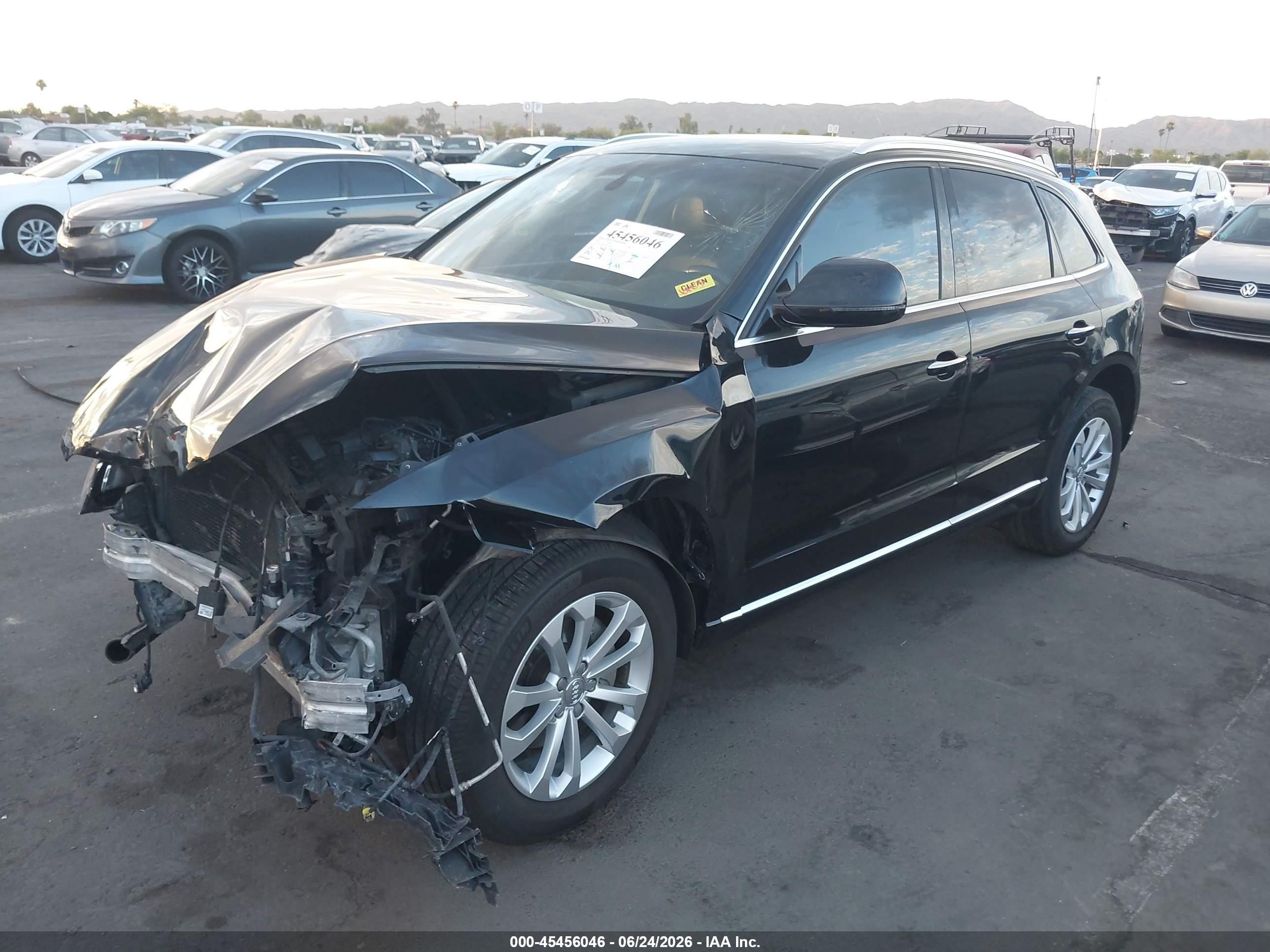 2015 Audi Q5 2.0t Premium Black vin: WA1CFAFP4FA070183