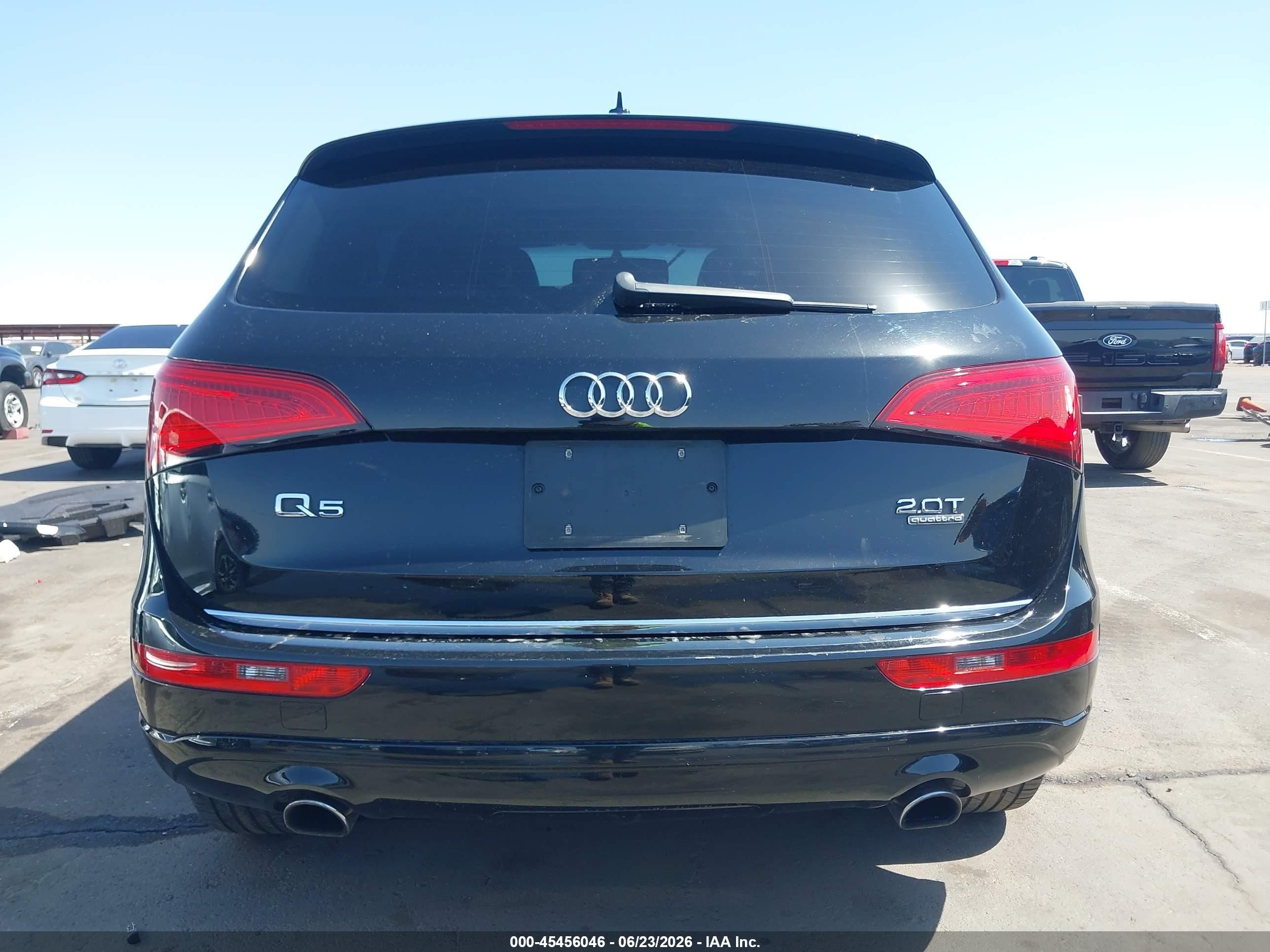 2015 Audi Q5 2.0t Premium Black vin: WA1CFAFP4FA070183