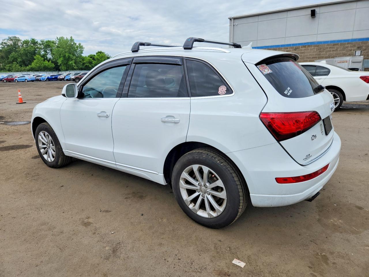 2015 Audi Q5 Premium White vin: WA1CFAFP4FA100749