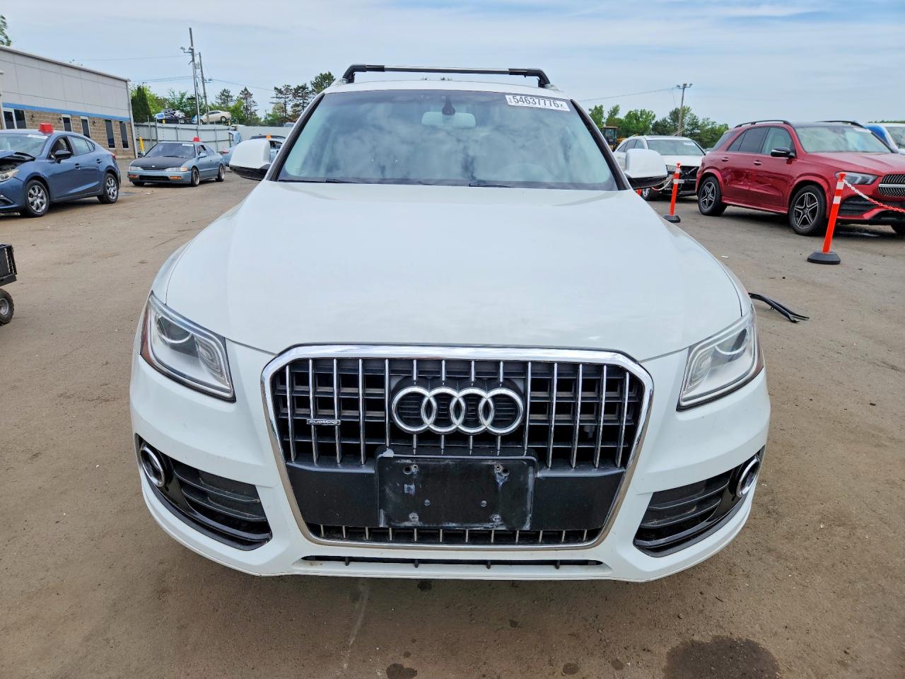 2015 Audi Q5 Premium White vin: WA1CFAFP4FA100749