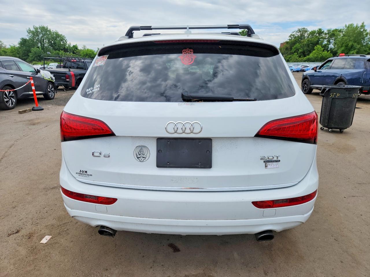 2015 Audi Q5 Premium White vin: WA1CFAFP4FA100749