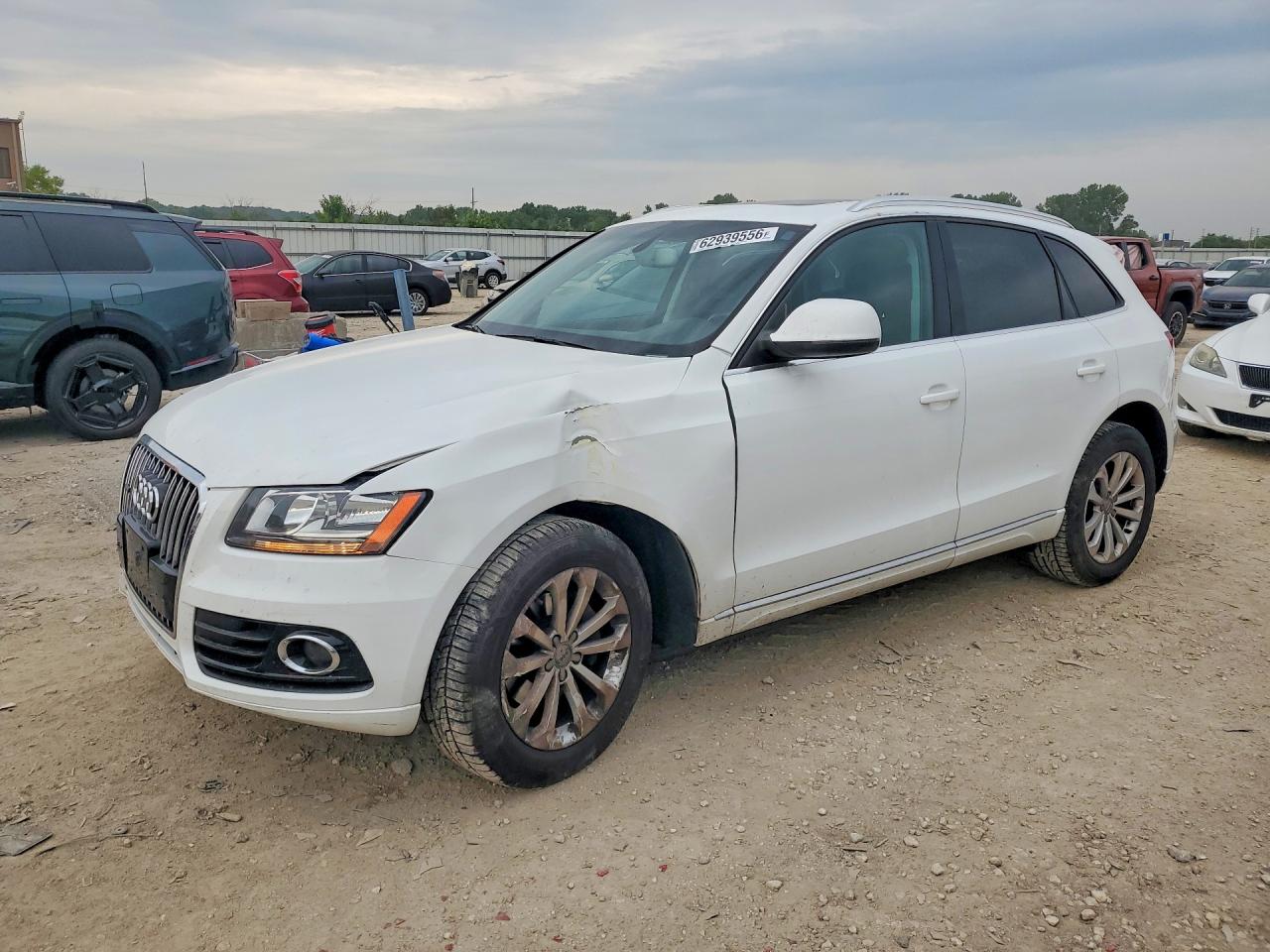 2013 Audi Q5 Premium White vin: WA1CFAFP5DA085353