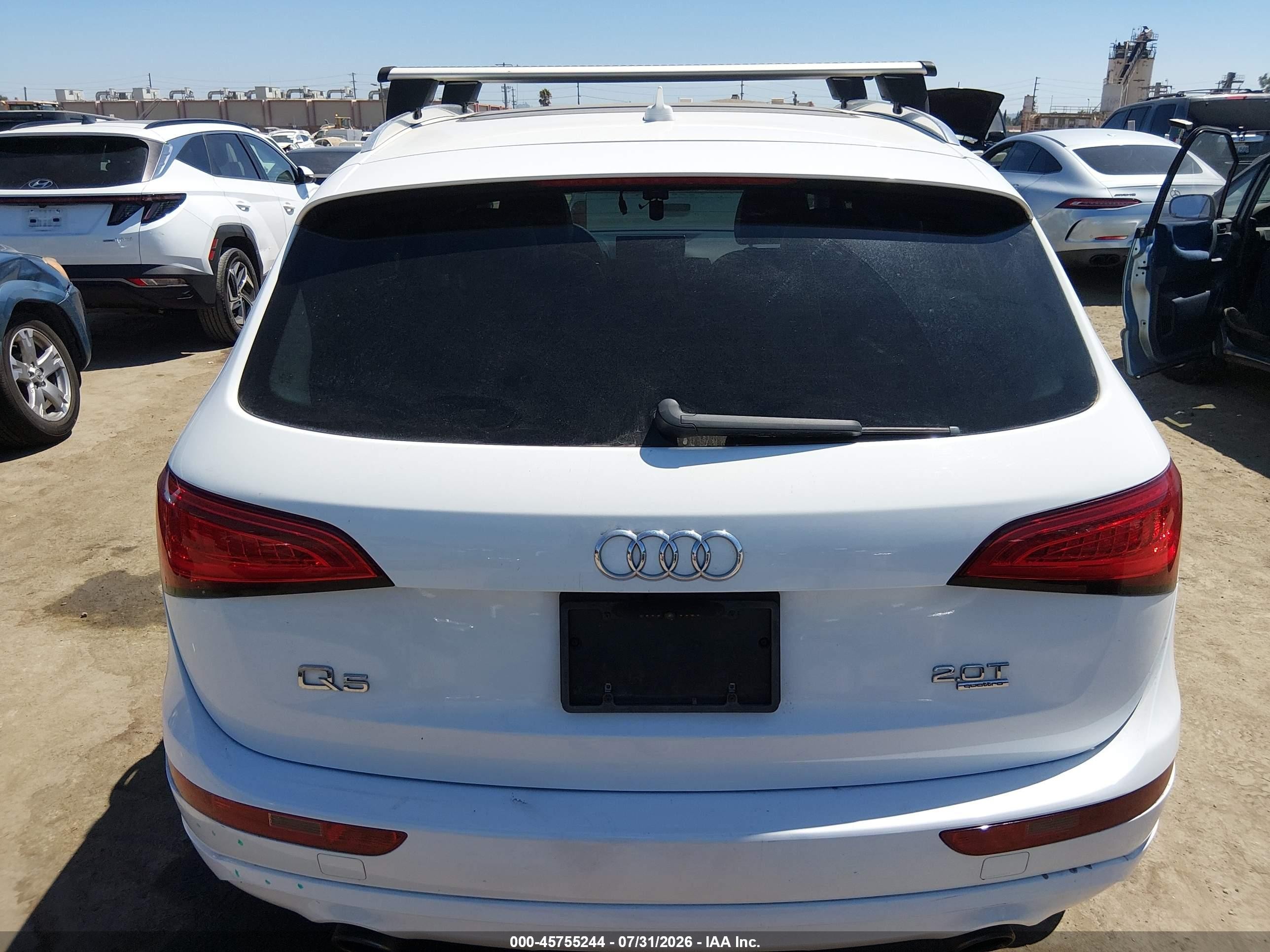 2015 Audi Q5 2.0t Premium White vin: WA1CFAFP5FA041985
