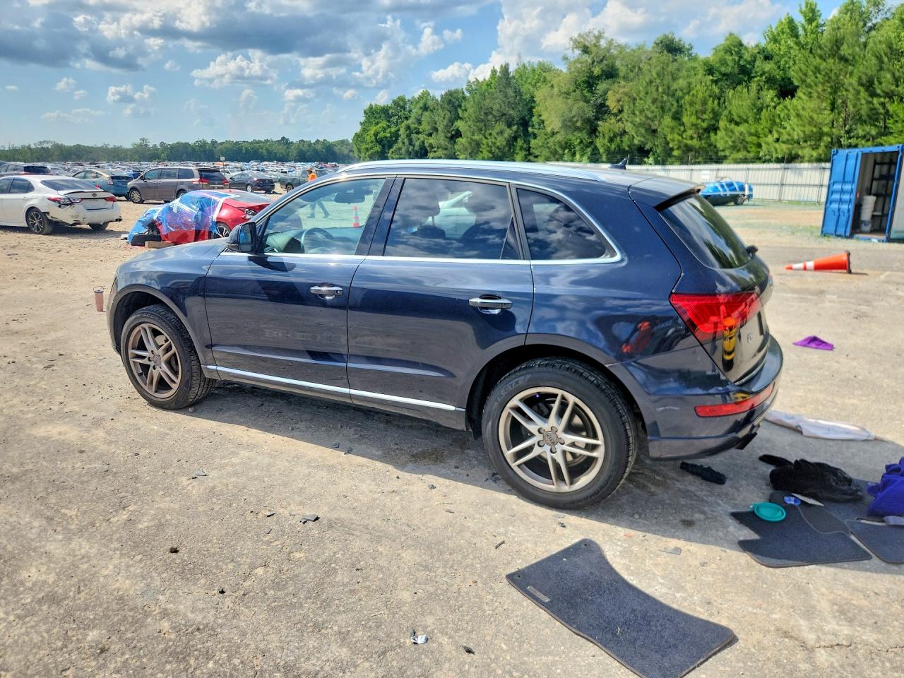 2015 Audi Q5 Premium Gray vin: WA1CFAFP5FA119939